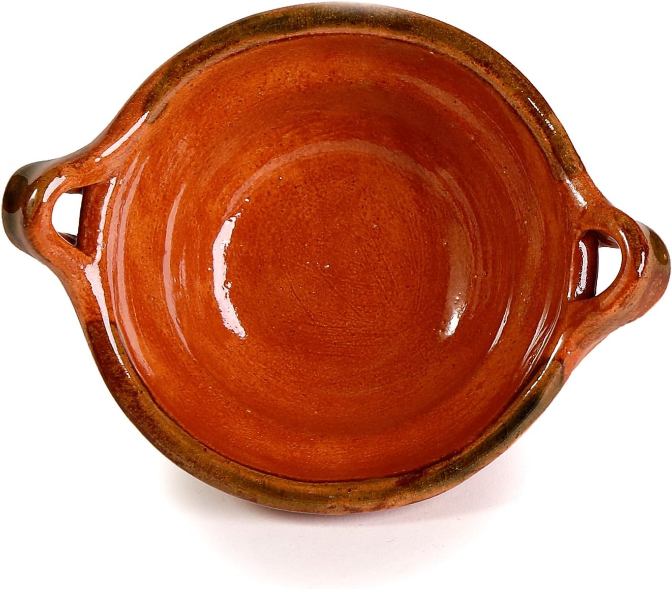 Mexican Clay Mini Unlidded Cazuela, 12 Ounces