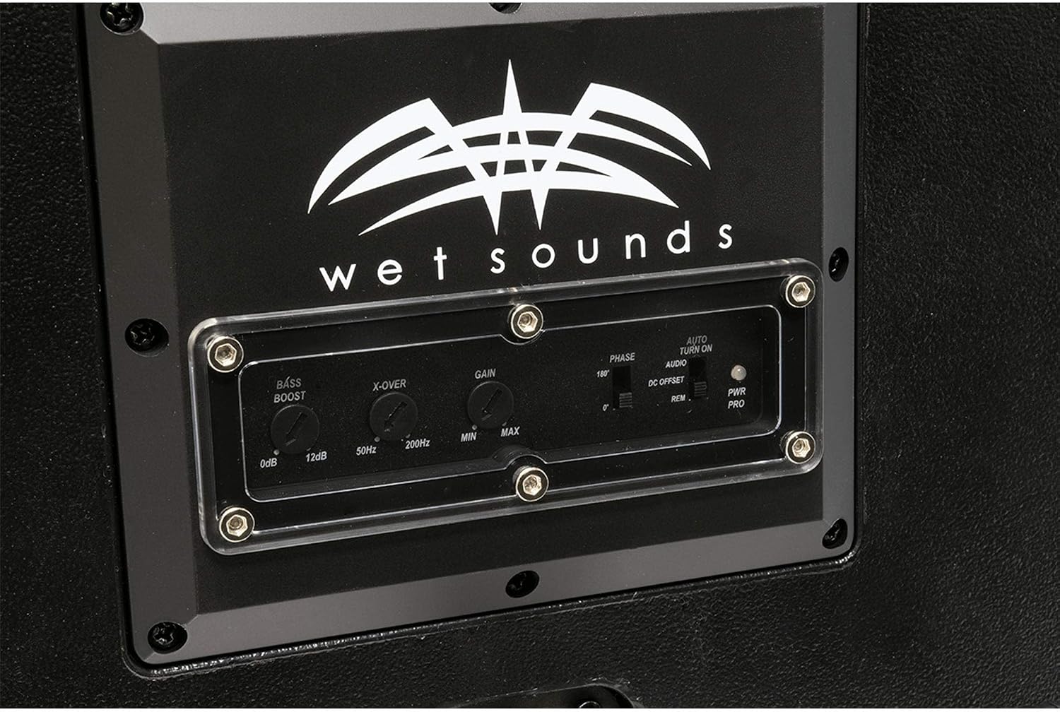 Wet Sounds Stealth AS-10 500 Watt Active Subwoofer Enclosure
