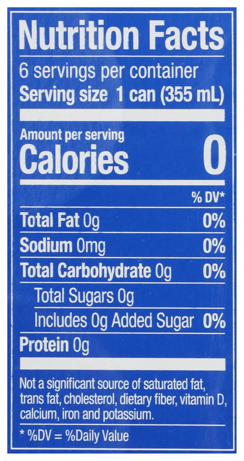 Zevia Zero Calorie Soda Cola, 12 Oz Pack of 6