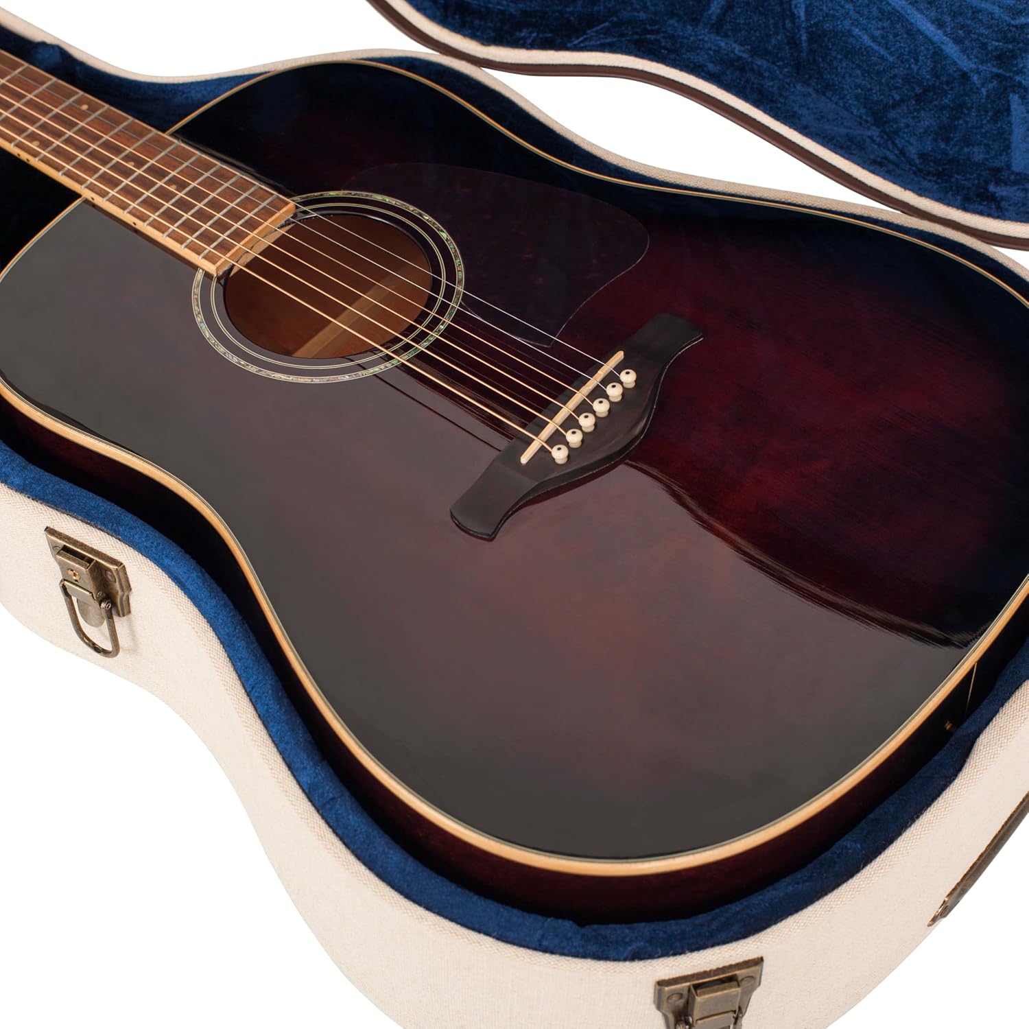 Gator Cases Journeyman Series Deluxe Wood Case for Resonator Style Acoustic Guitars (GW-JW RESO)