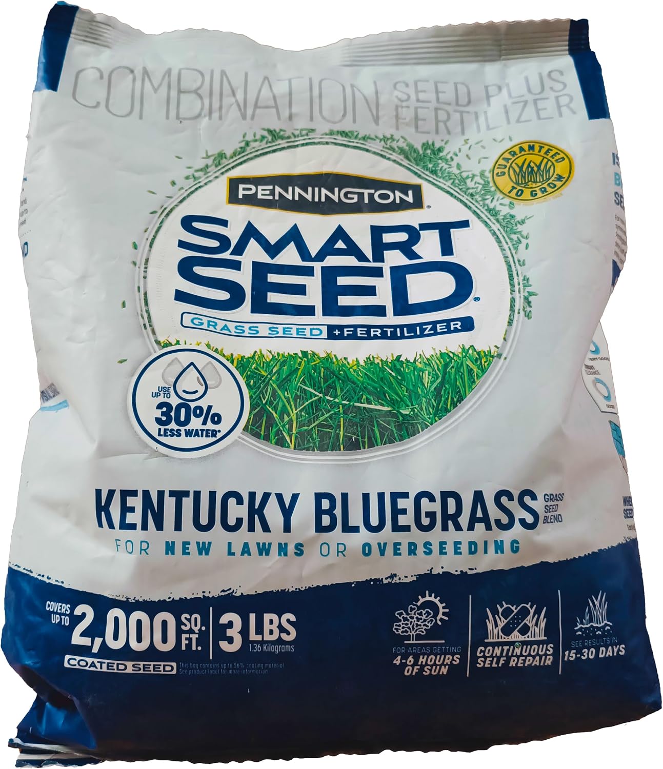 Pennington 100526631 Kentucky Smart Seed, Green