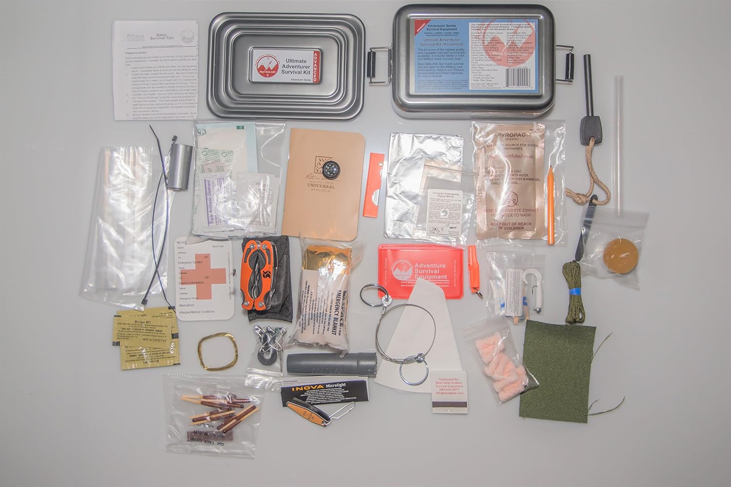 Ultimate Adventurer Survival Kit Advanced Version