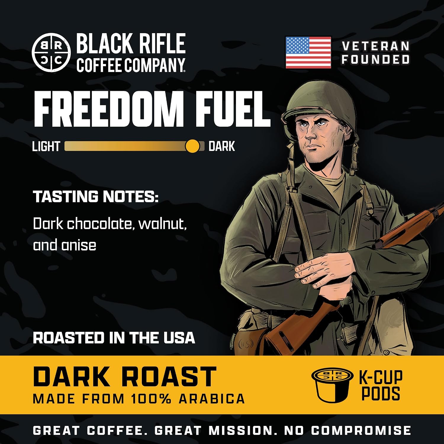 Black Rifle Coffee Dark Roast K Cup Coffee Beyond Black 32 Count