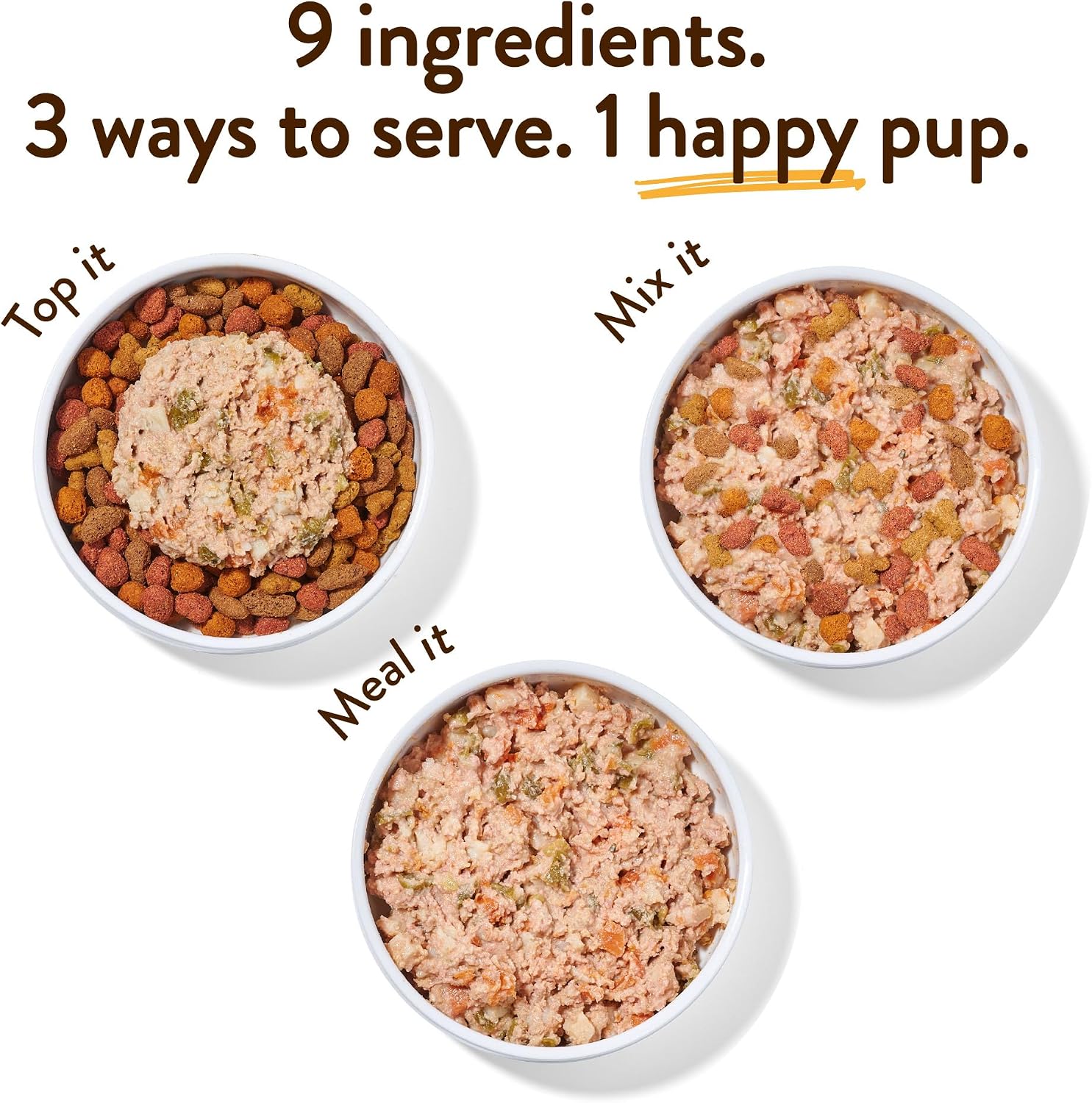 Portland Pet Food Company Fresh, Human Grade Dog Food Topper & Meal 5 Pack
