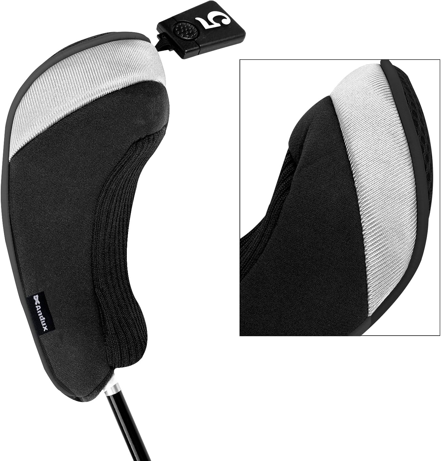 Andux 4pcs/Pack Golf 460cc Driver Fairway Wood Club Head Covers