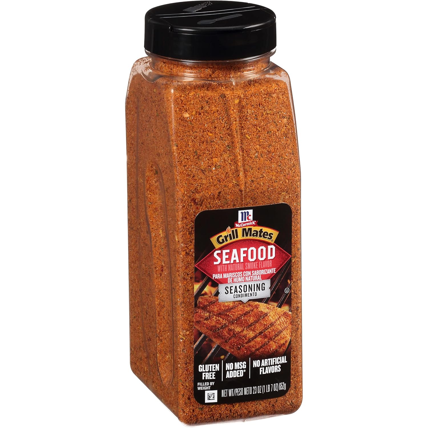 McCormick Grill Mates Seafood Seasoning, 23 oz - One 23 Ounce Container of Fish Seasoning, Enhancing Flavor of Seafood, Beef, Poultry
