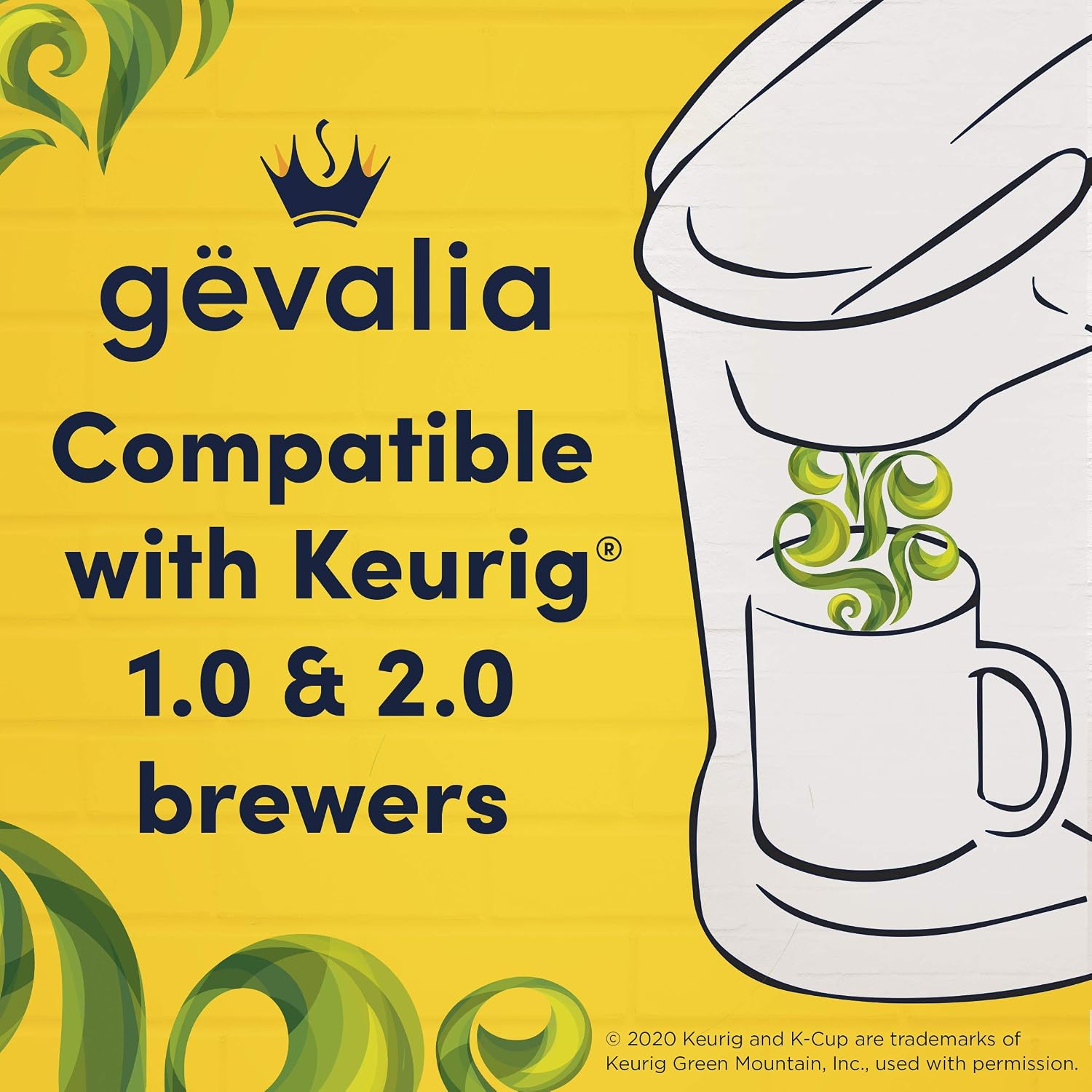 Gevalia K-Cup® Coffee Pods, 84 ct Box, Colombia, 84 ct Box