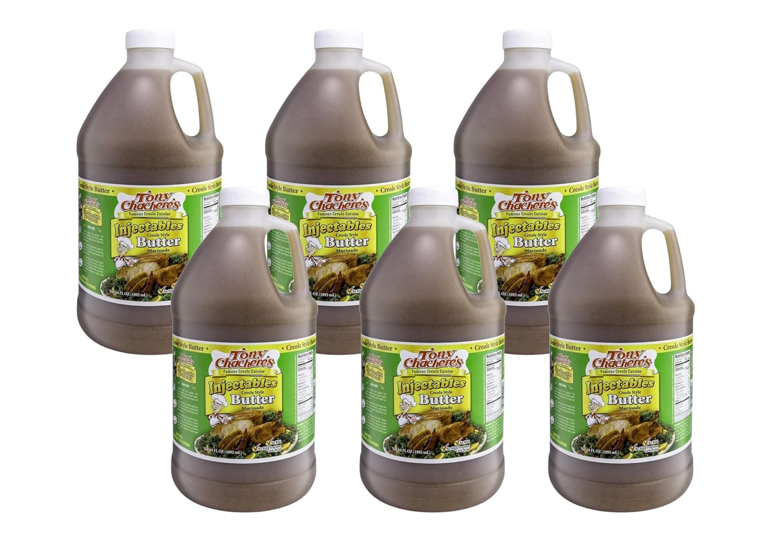Tony Chachere's Injectable Butter Creole Style Marinade, 64 oz