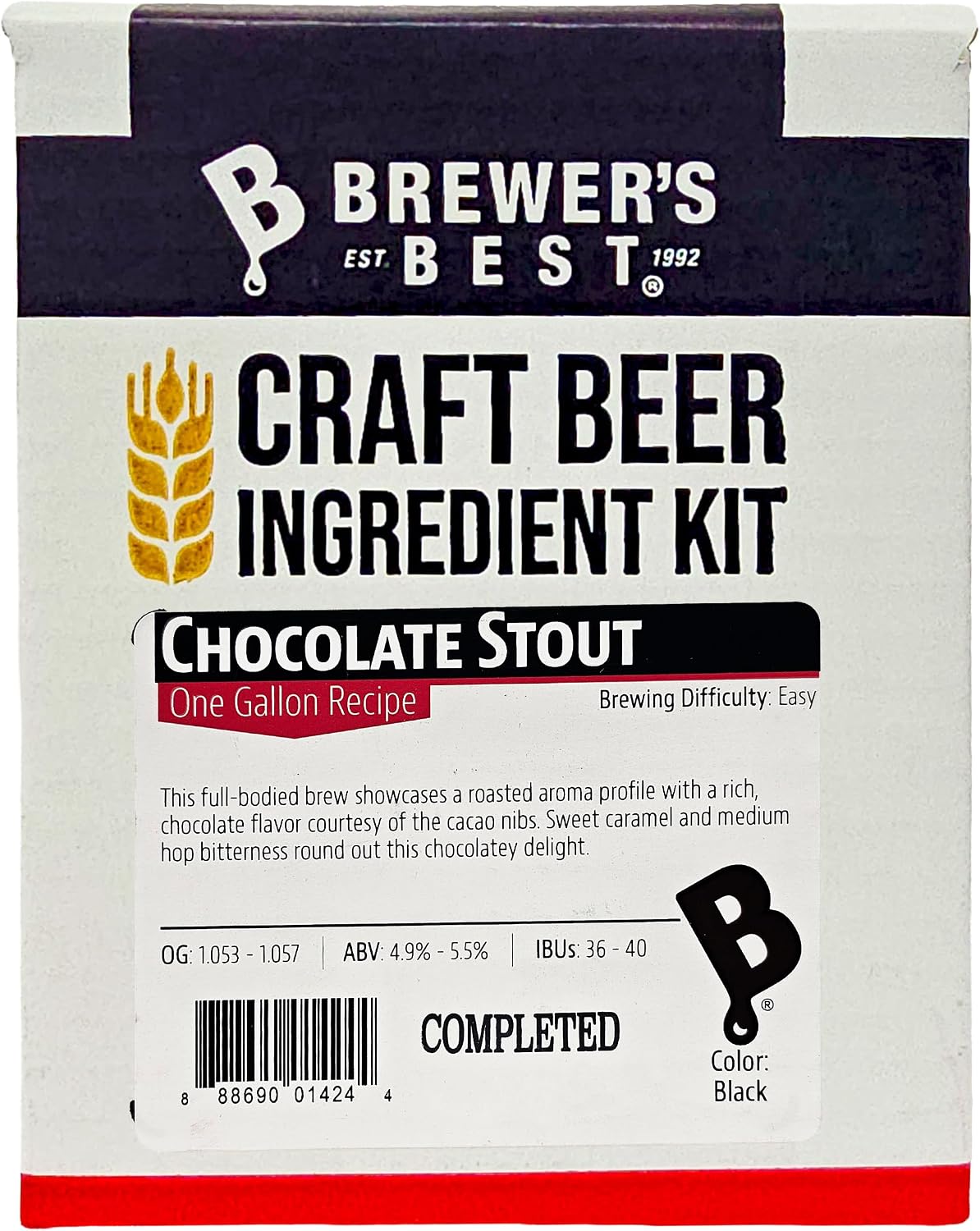 Brewer's Best One Gallon Beer Ingredient Kit-Chocolate Stout