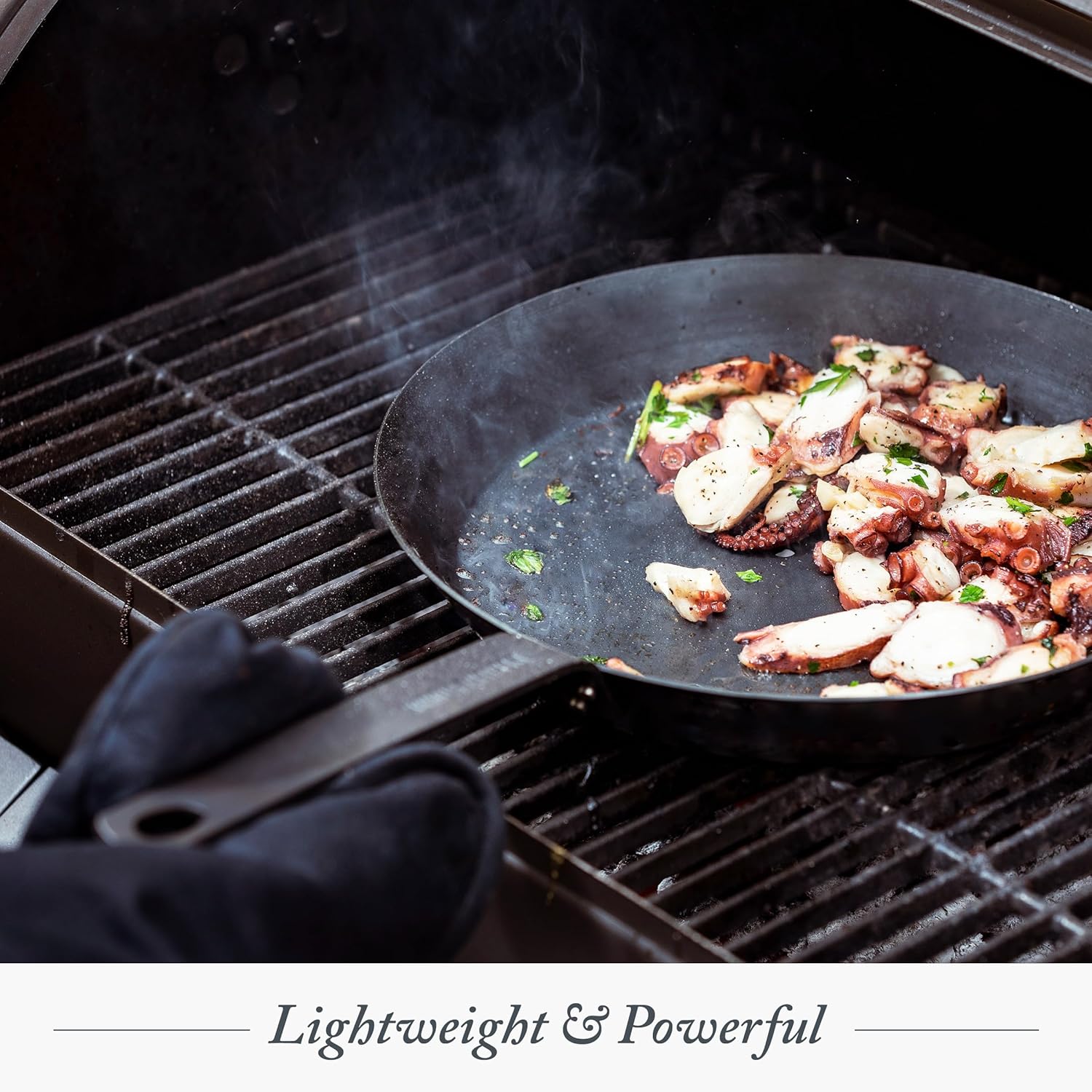 Merten & Storck 10" Pre-Seasoned Carbon Steel Frying Pan Skillet