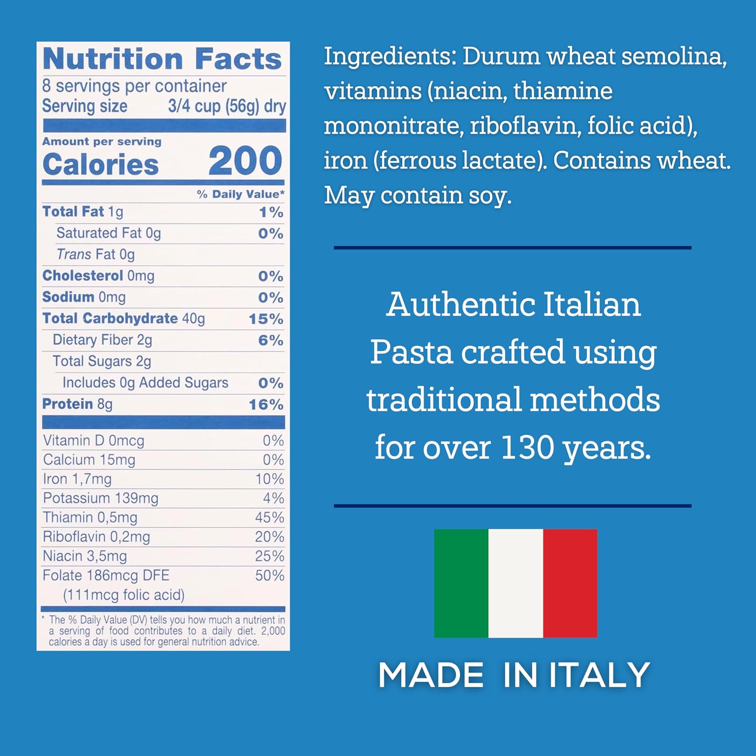 De Cecco Rotelle No. 54 Pasta, 16 Oz (Pack of 5) | Authentic, Slow Dried, Made with Durum Wheat, Versatile Pasta for Sauces & Recipes, Made in Italy