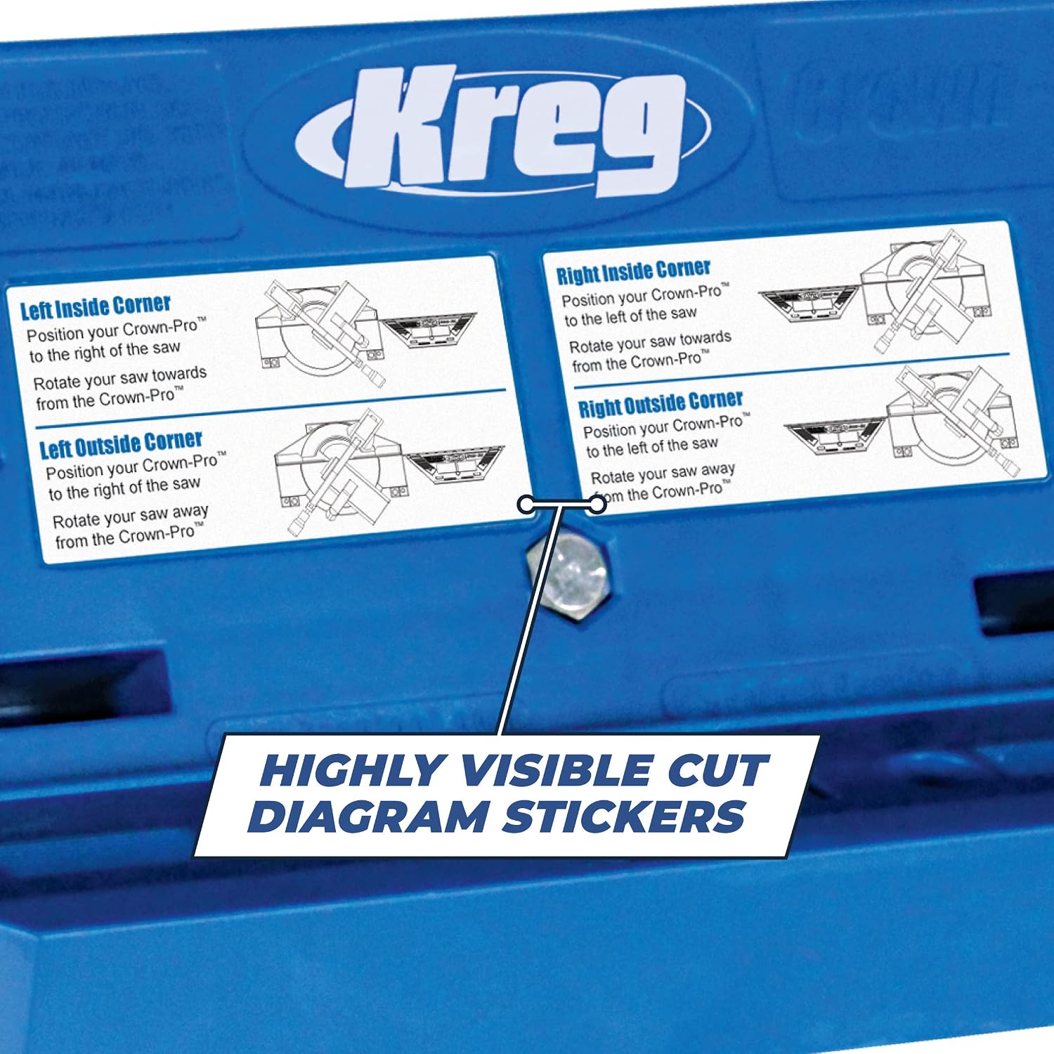 Kreg KMA2800 Crown-Pro Crown Molding Tool