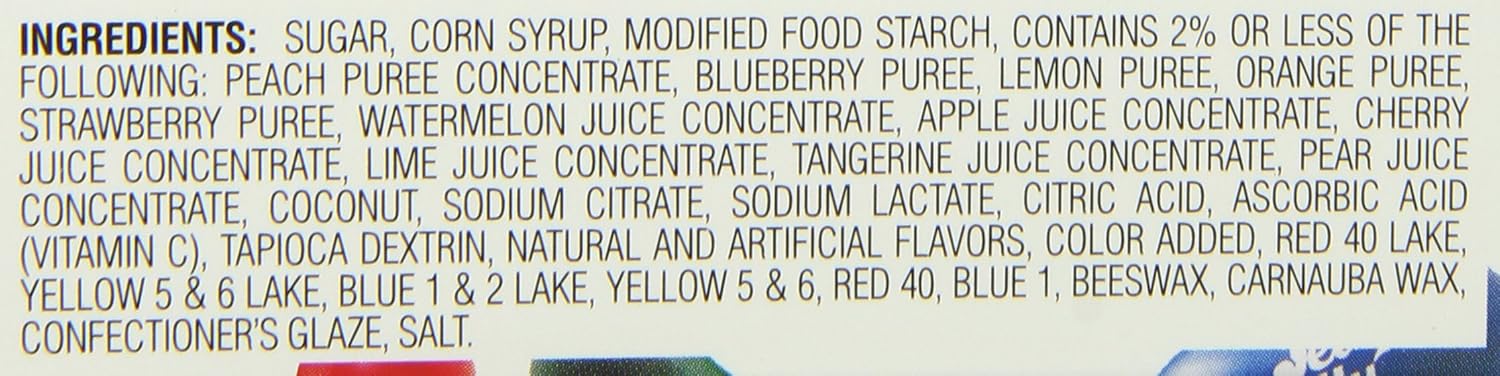 Jelly Belly Jelly Beans, 20 Flavors, .35-oz Trial Size Packs, 80 Count