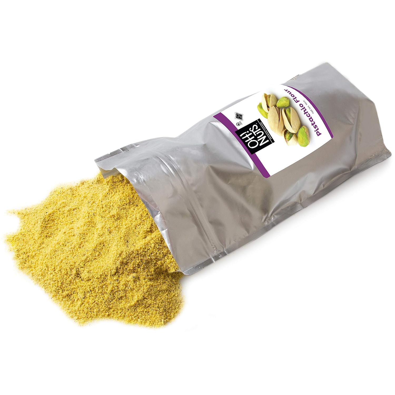 Oh! Nuts Flour | Fresh Flour in Resealable Bulk Bag | Healthy Flour for Baking, Cooking & Eating Recipes | Certified Kosher, Dairy & Egg Free