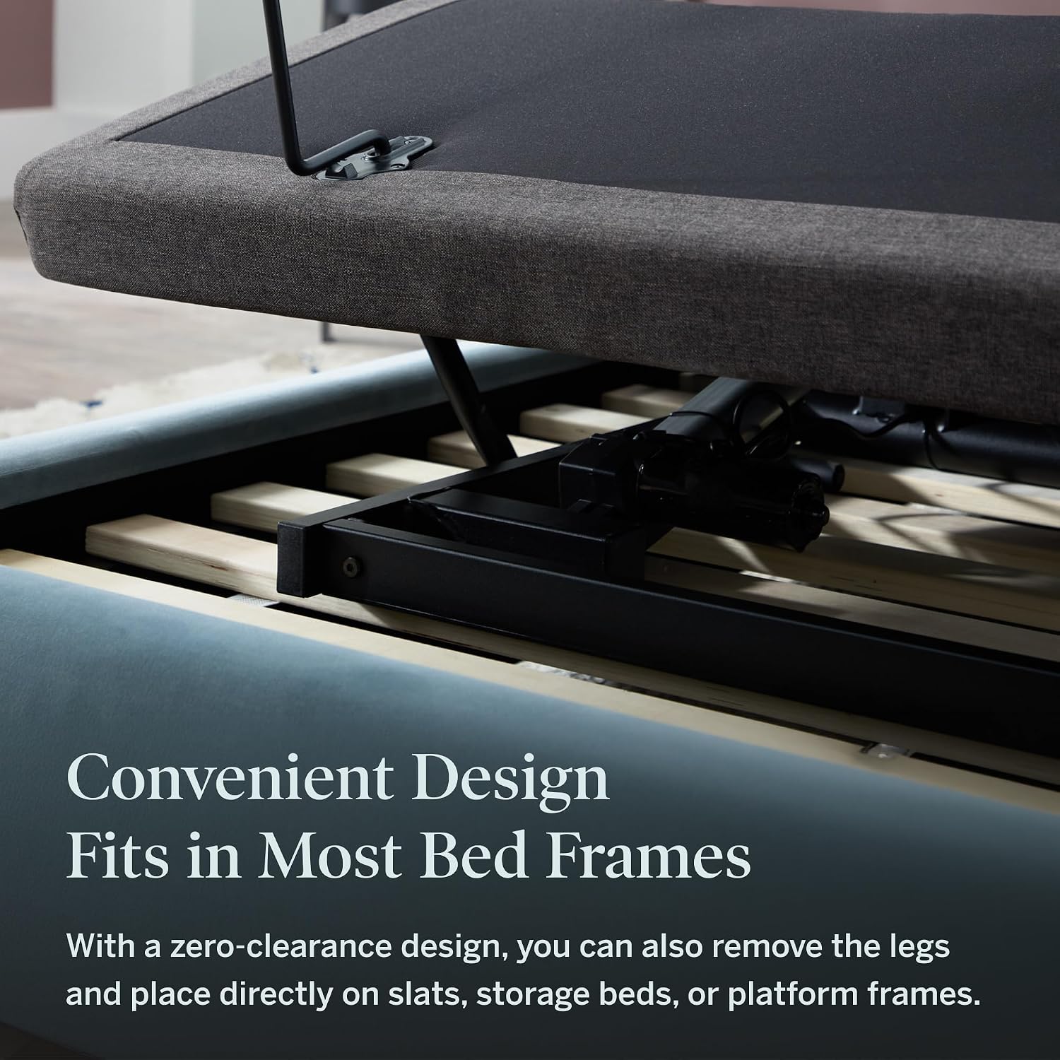 Lucid® L300 Adjustable Bed Frame – USB – Memory Position – Remote, Twin XL