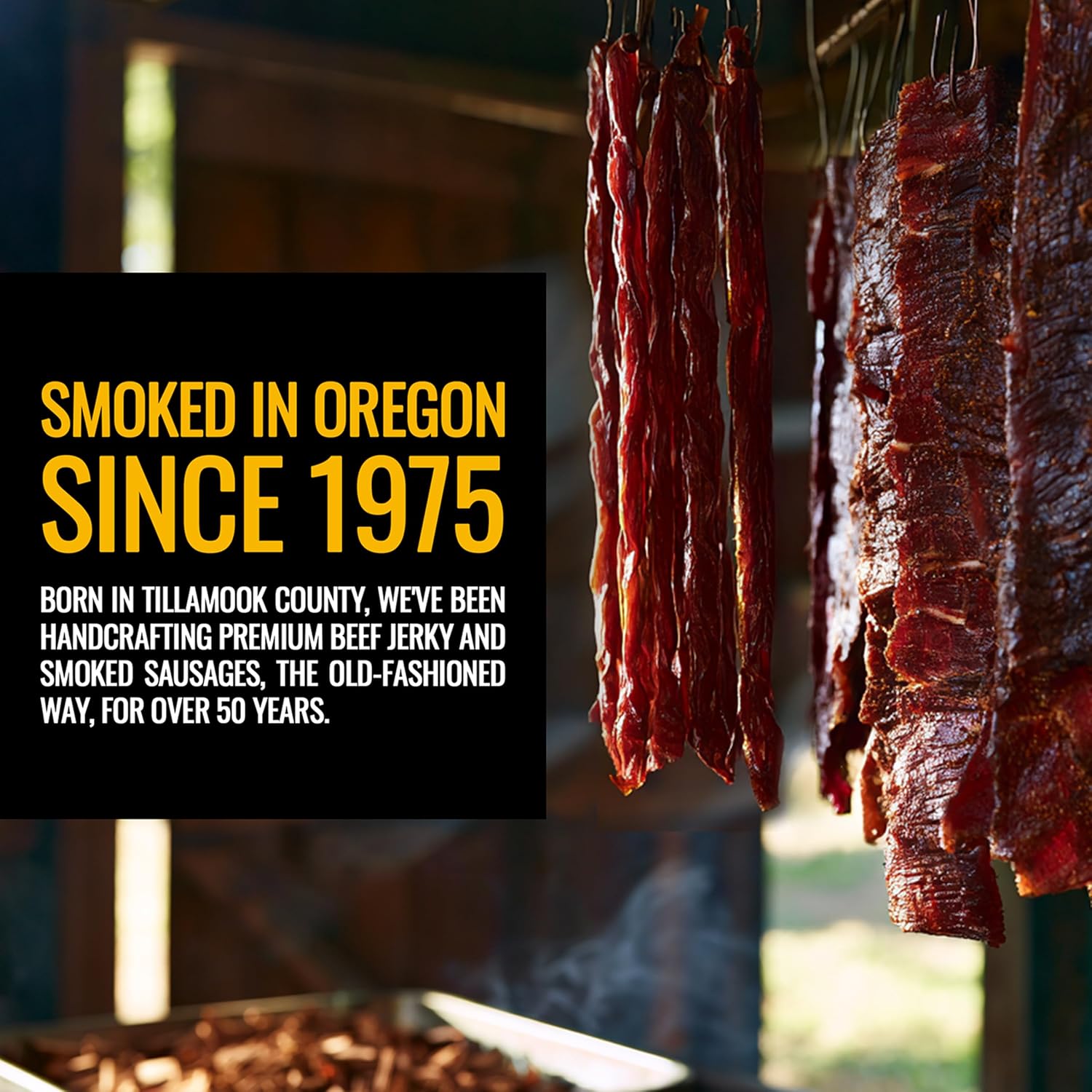 Tillamook Country Smoker Zero Sugar Keto Friendly Beef Jerky, Original, 2.2 Ounce