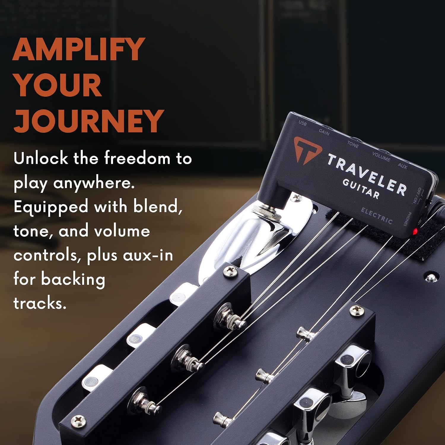 Traveler Guitar TGA-1E Electric Guitar Headphone Amplifier
