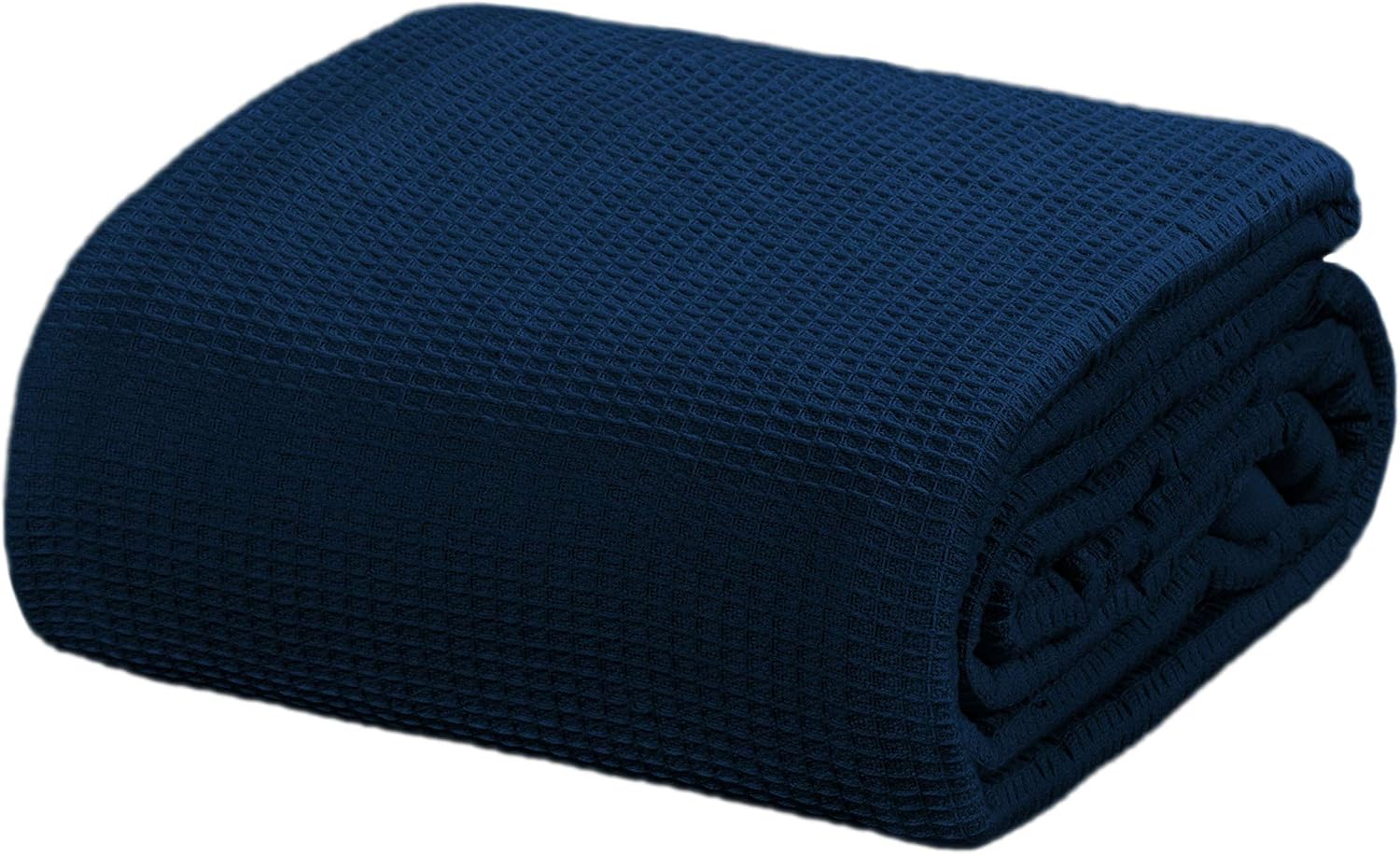 Crover All Season Waffle Premium Thermal Blanket Queen Size 90"x90" Durable Soft Cozy Breathable Weave Design 100% Cotton, Orchid Pink
