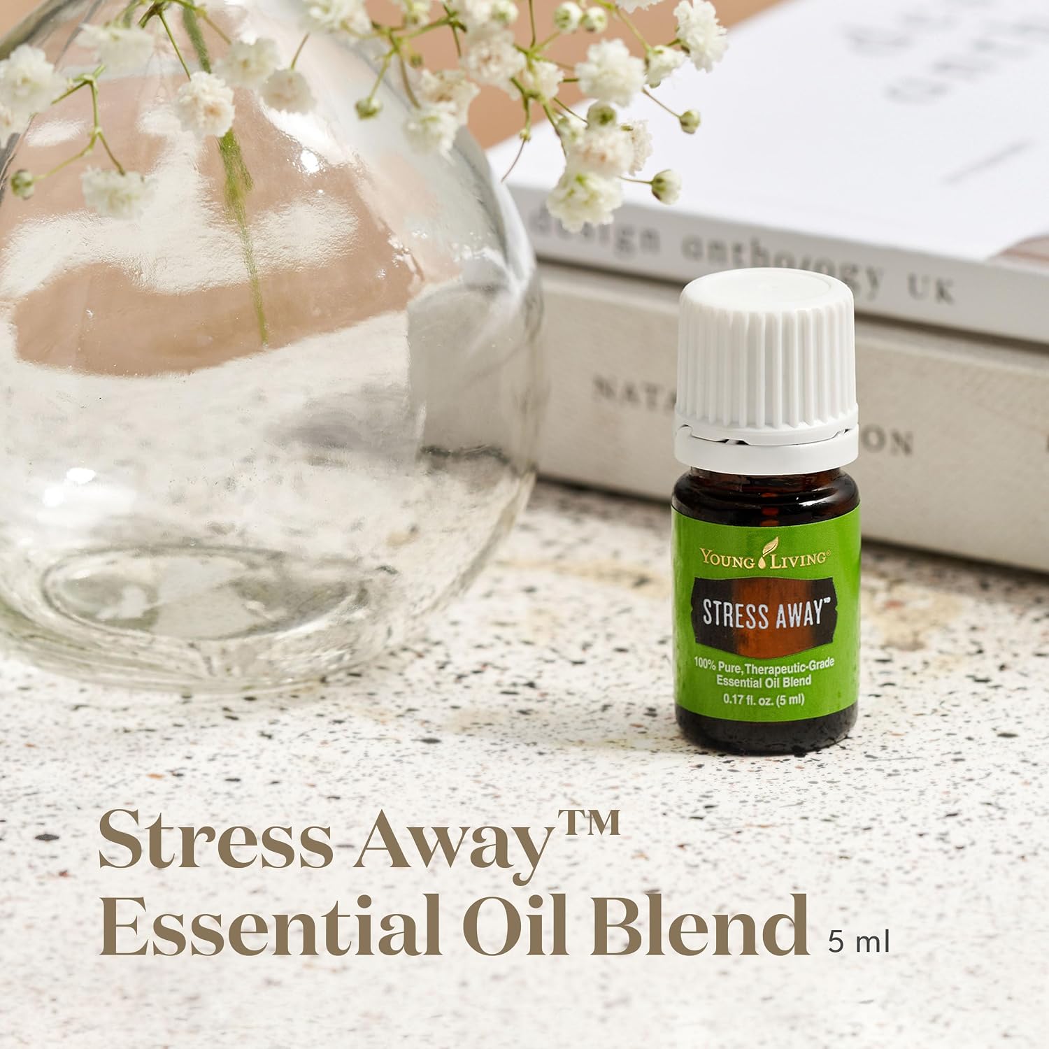 Young Living Thieves Vitality Essential Oil Blend | 5 ml | Warm Spicy Herbal Aroma for Diffusers, Massage & Aromatherapy | Clove, Lemon, Cinnamon, Eucalyptus & Rosemary Blend | Seed to Seal Quality