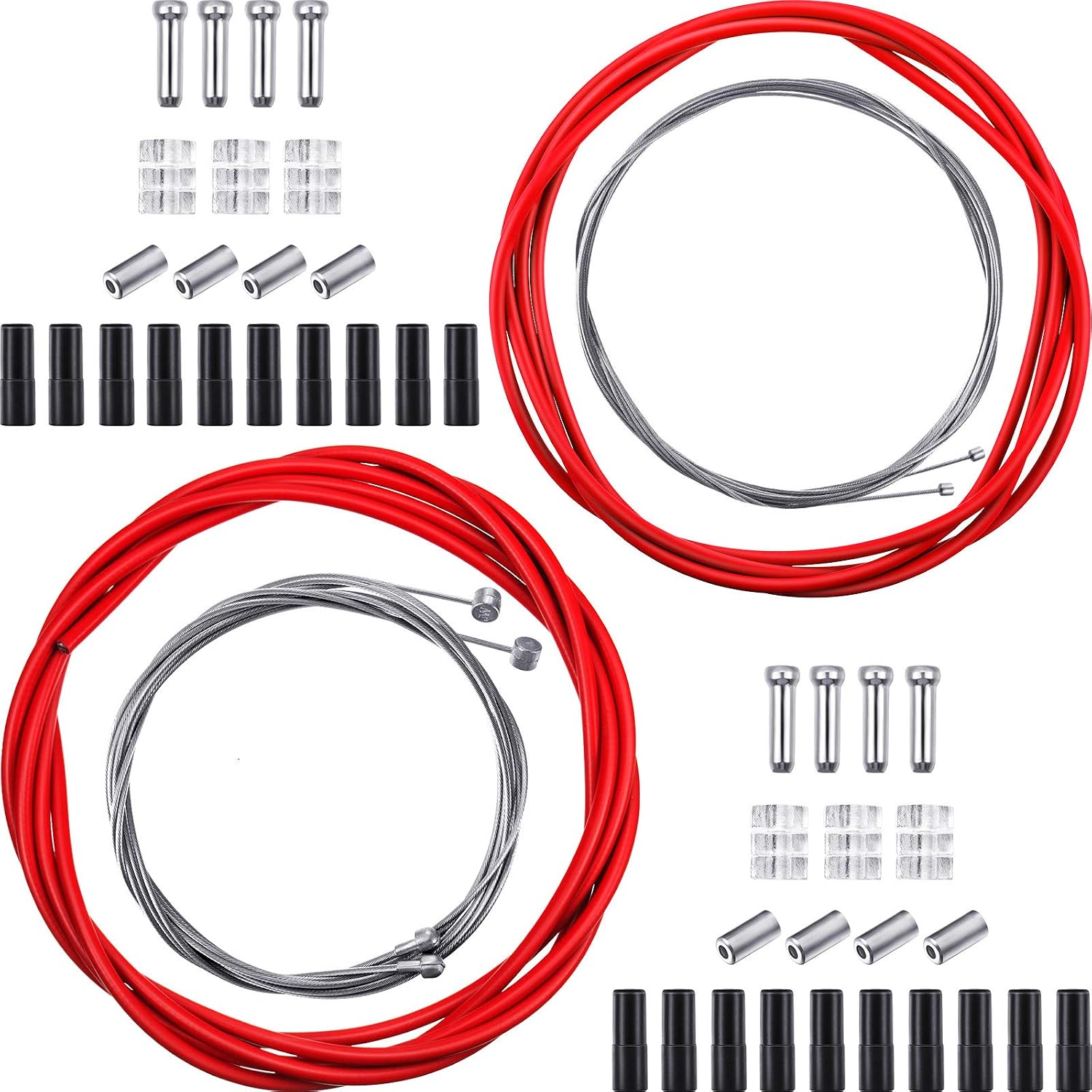 Boao Universal Bike Brake Cable Kit Bicycle Cable Housing Set