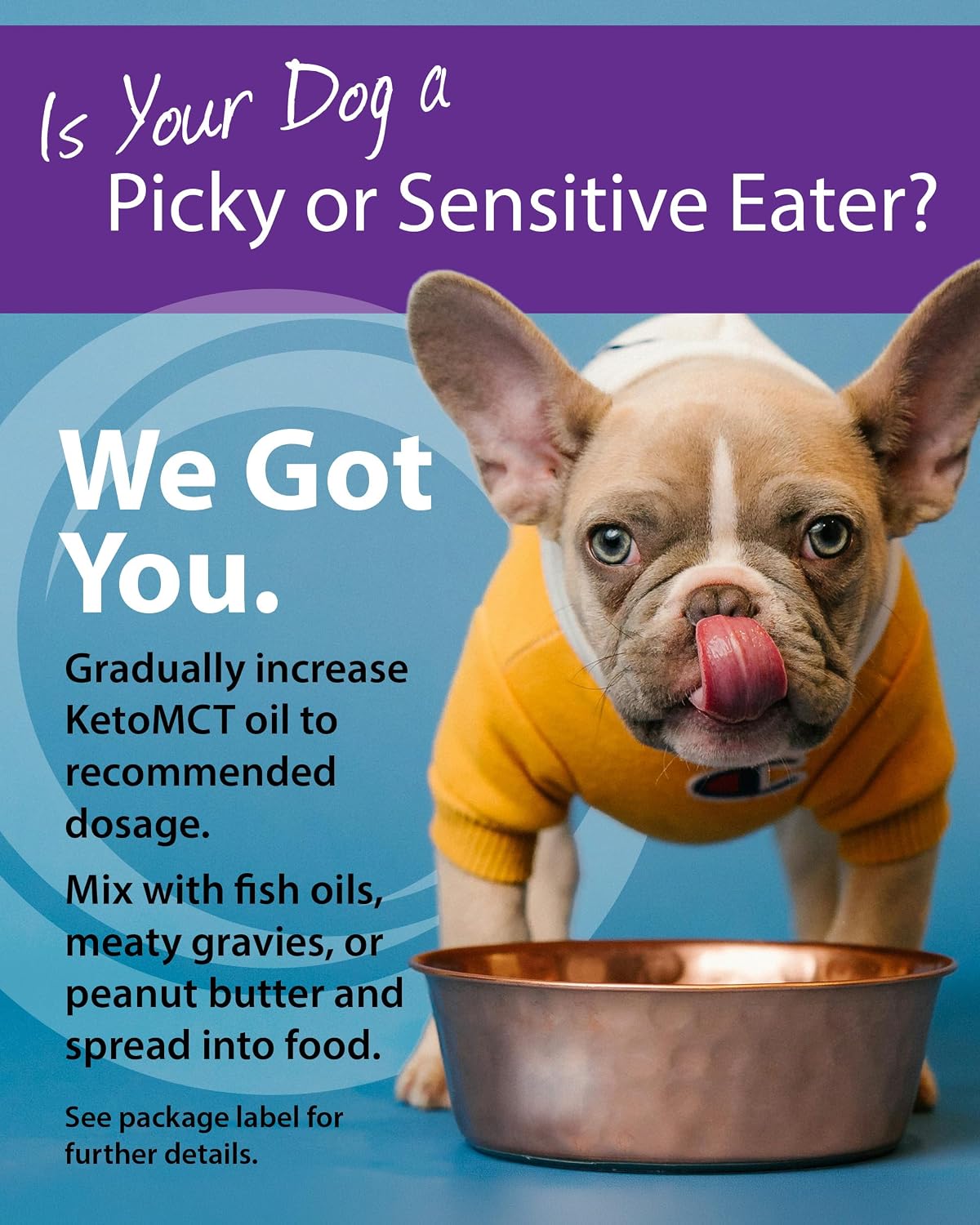 LifeSense C8 MCT Oil for Dogs | Sourced from Coconut Oil | Dog Optimal Fuel for The Brain and Body | Human Grade | Non-GMO| Keto-Friendly