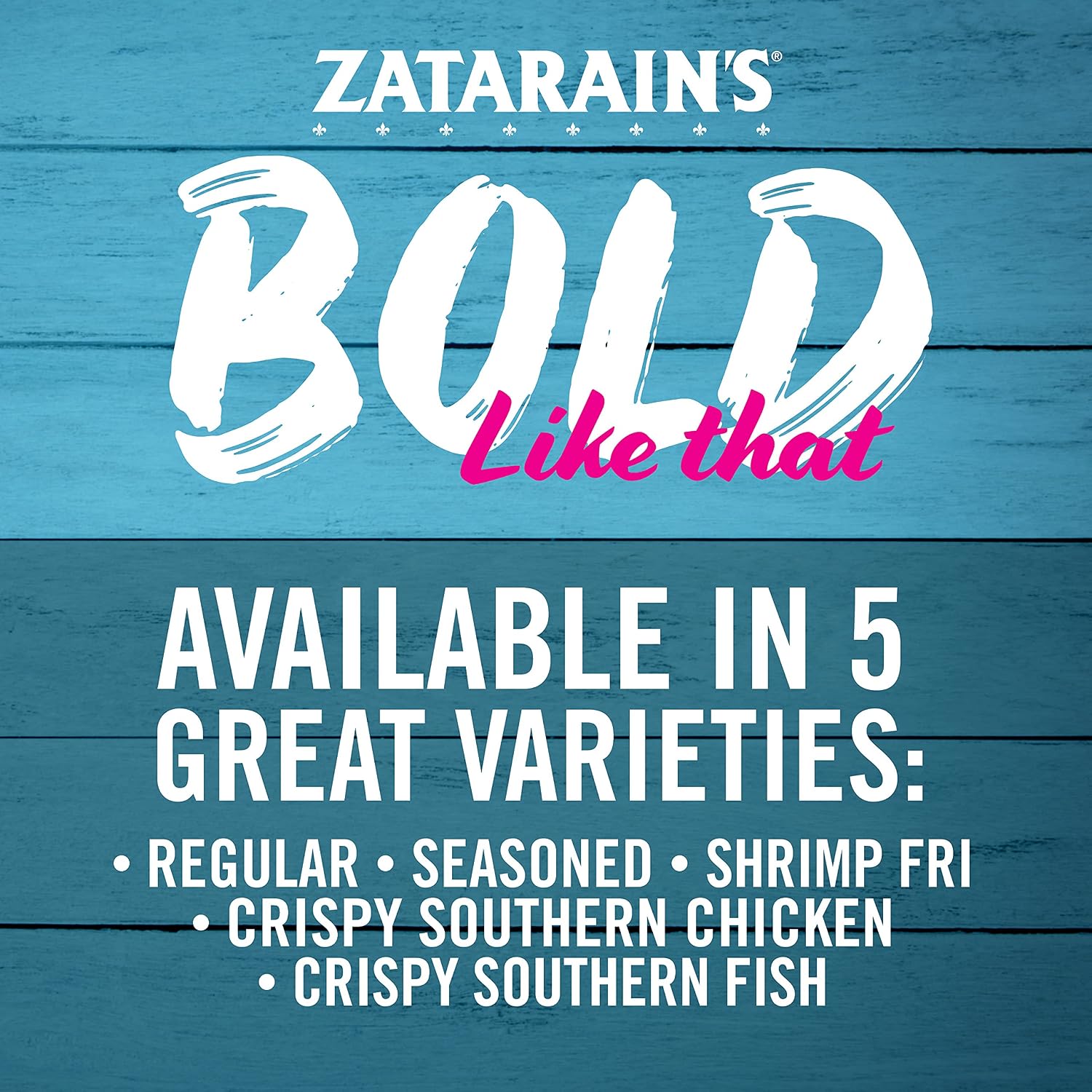 Zatarain's Seasoned Fish Fri, 25 lb - One 25 Pound Box of Fish Fry Seasoning Mix, Best for Breading Seafood or Vegetables for a Zesty Twist