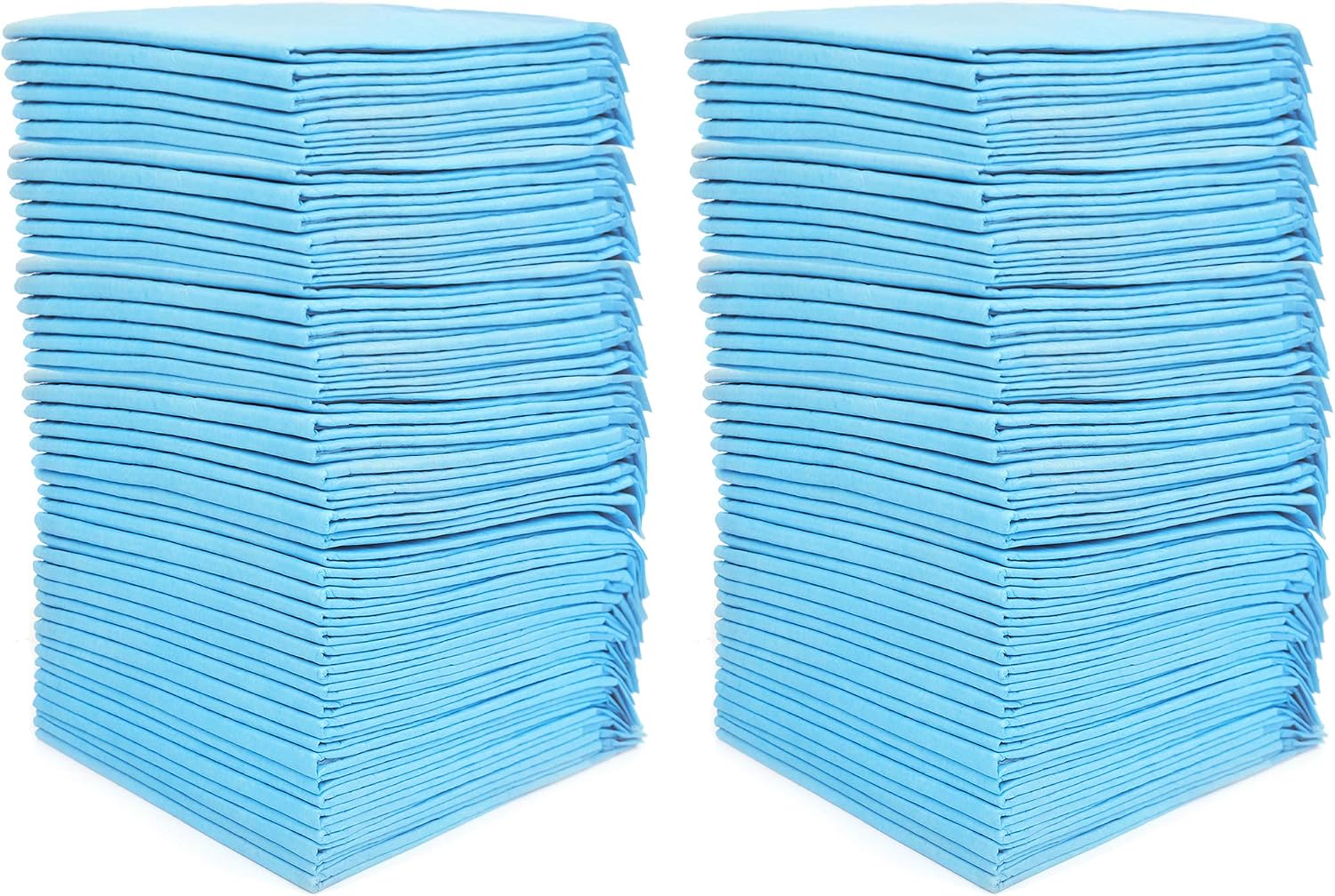 (100 Pads) CalPalmy Ultra Absorbency Pet Toilet Training Pads 18" x 13" Moisture Locking Technology Turns Liquid into Gel - Perfect for Rabbits and
