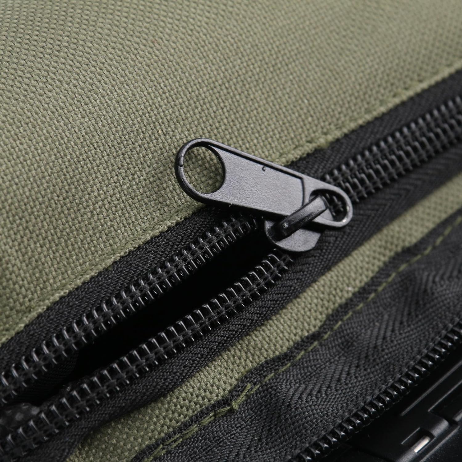 M MAXIMUMCATCH Maxcatch Fly Fishing Rod Case with Reel Pouch, Complete Protection Bag, For 9FT 2/4 Pieces Rod, Single (Green, 9' 4sec)