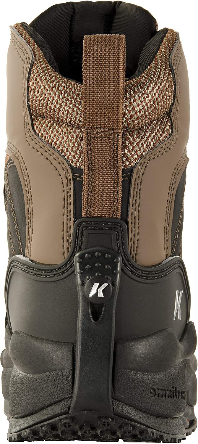 Korkers Buckskin Men's Wading Boots - Durable and Non-Corrosive - Includes Interchangeable Felt & Kling-On Soles