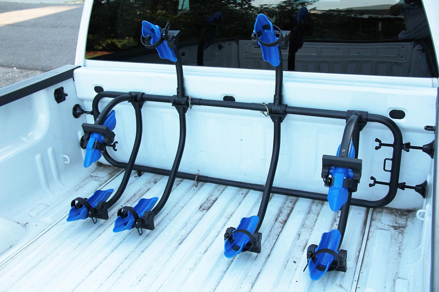 Heininger Advantage SportsRack BedRack Elite Truck 4 Bike Rack, Black (2030)