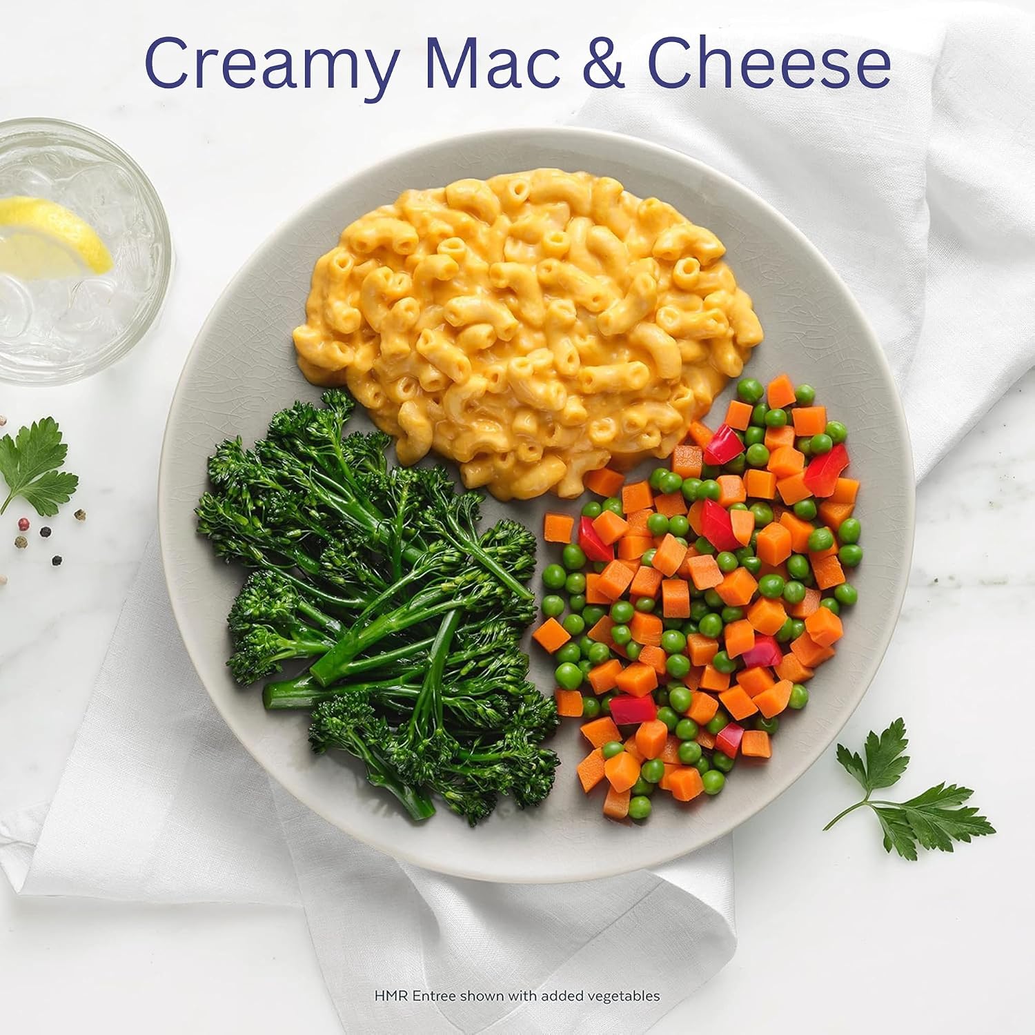 HMR Variety Entrée Meals Pack, 5 Ready-to-Eat Favorites | Entrée Variety Pack – Assorted Ready Meals – Microwave-Friendly – 5 Meals – Shelf Stable