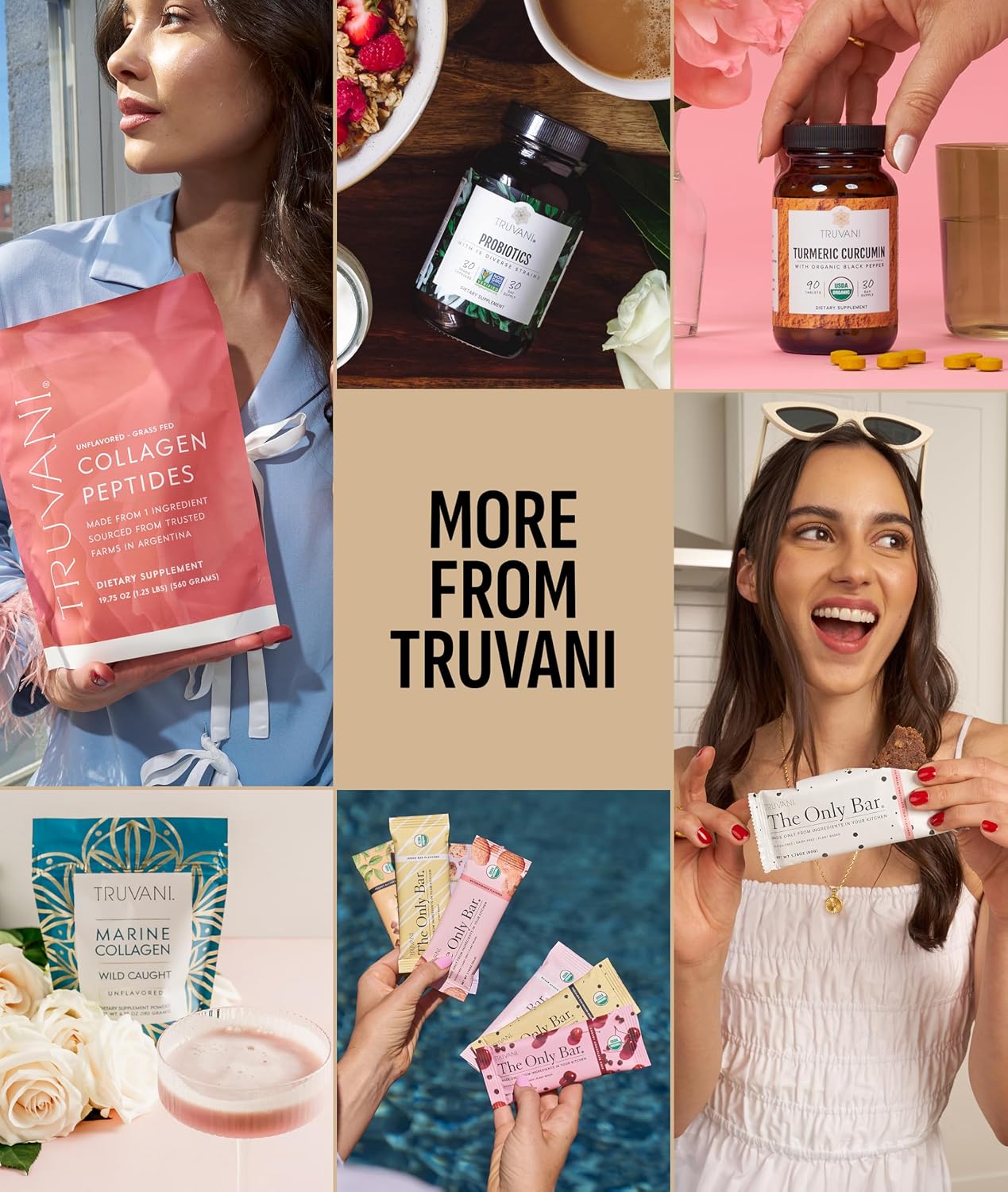 Truvani Organic Plant Based Protein Powder | Chocolate | 1 Serving
