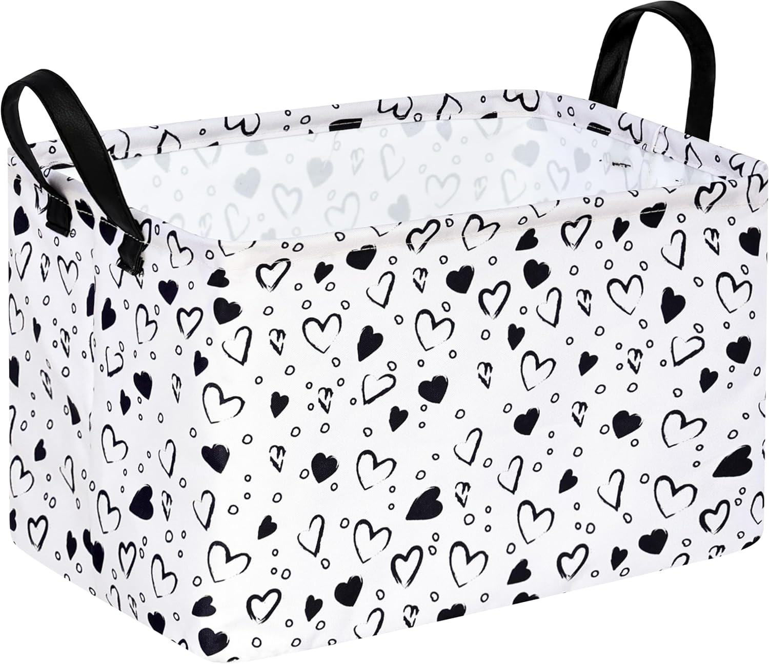MAIZMZ Rectangular Storage Basket Collapsible Organizer Bin Waterproof Toy Box for Organizing Home/Dorm/Kitchen/Pet/Office/Closet/Shelf/Gift Baskets