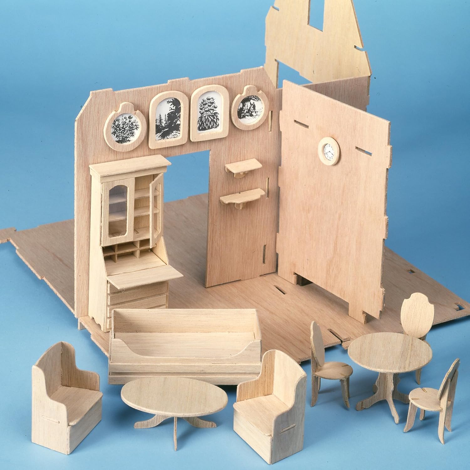 Greenleaf Storybook Cottage Dollhouse Kit - 1 Inch Scale