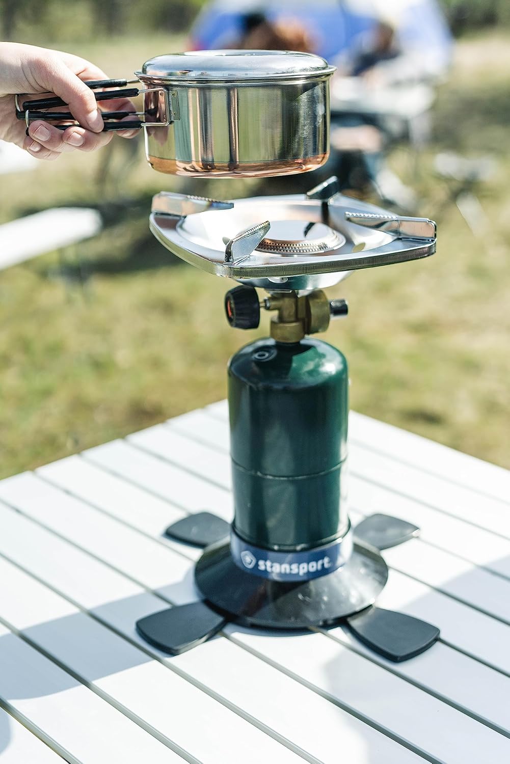 Stansport Single Burner Outdoor Portable Camping Stove