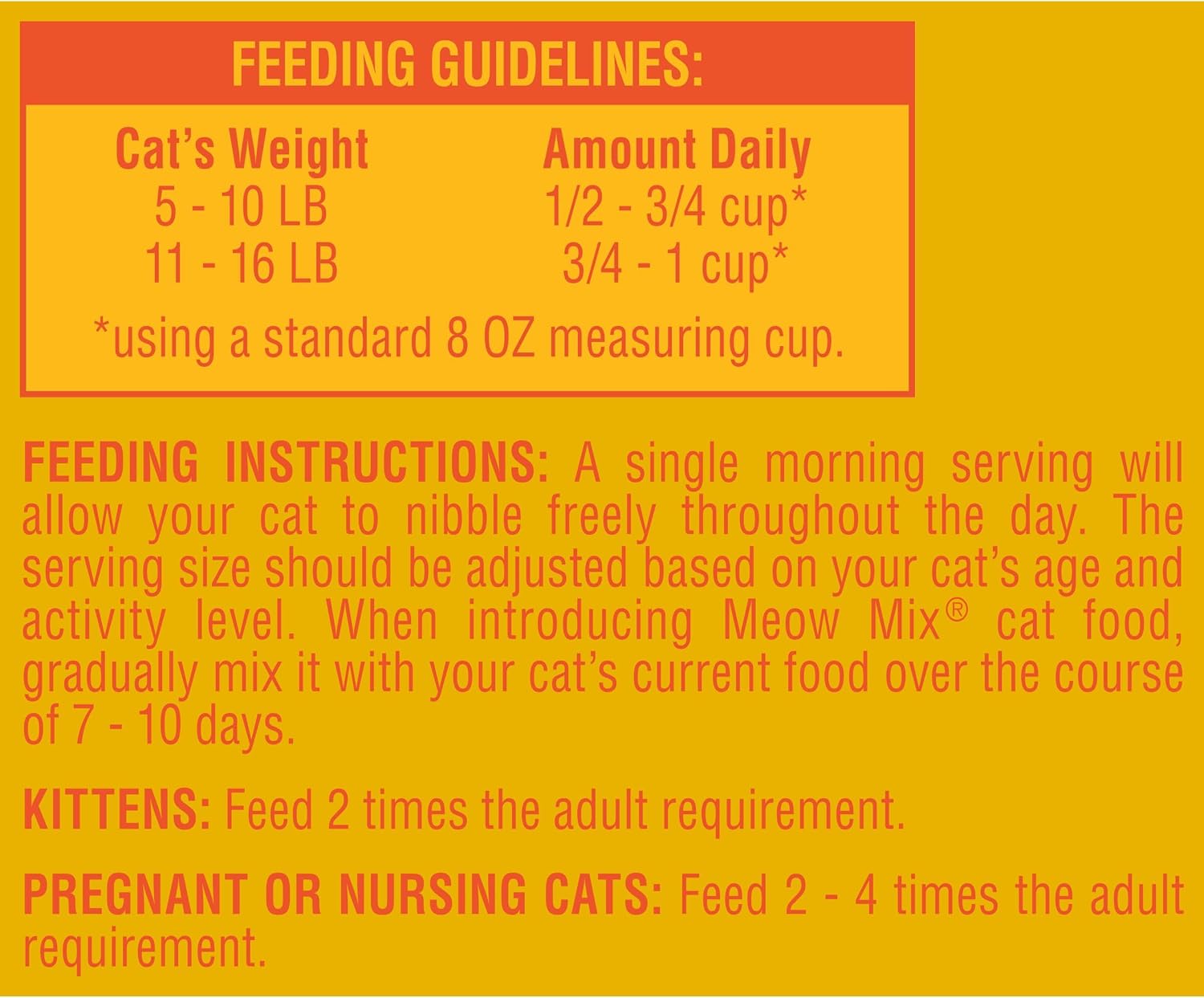 Meow Mix Original Choice Dry Cat Food, 6.3 Pound Bag