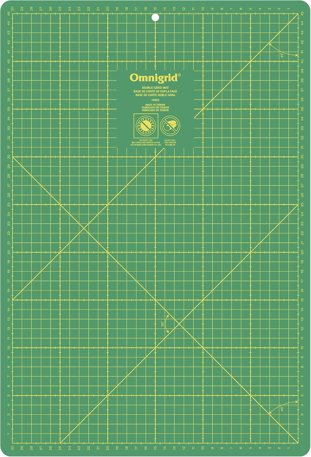 Omnigrid Double Sided Self-Healing Cutting Mat, 24" x 36"