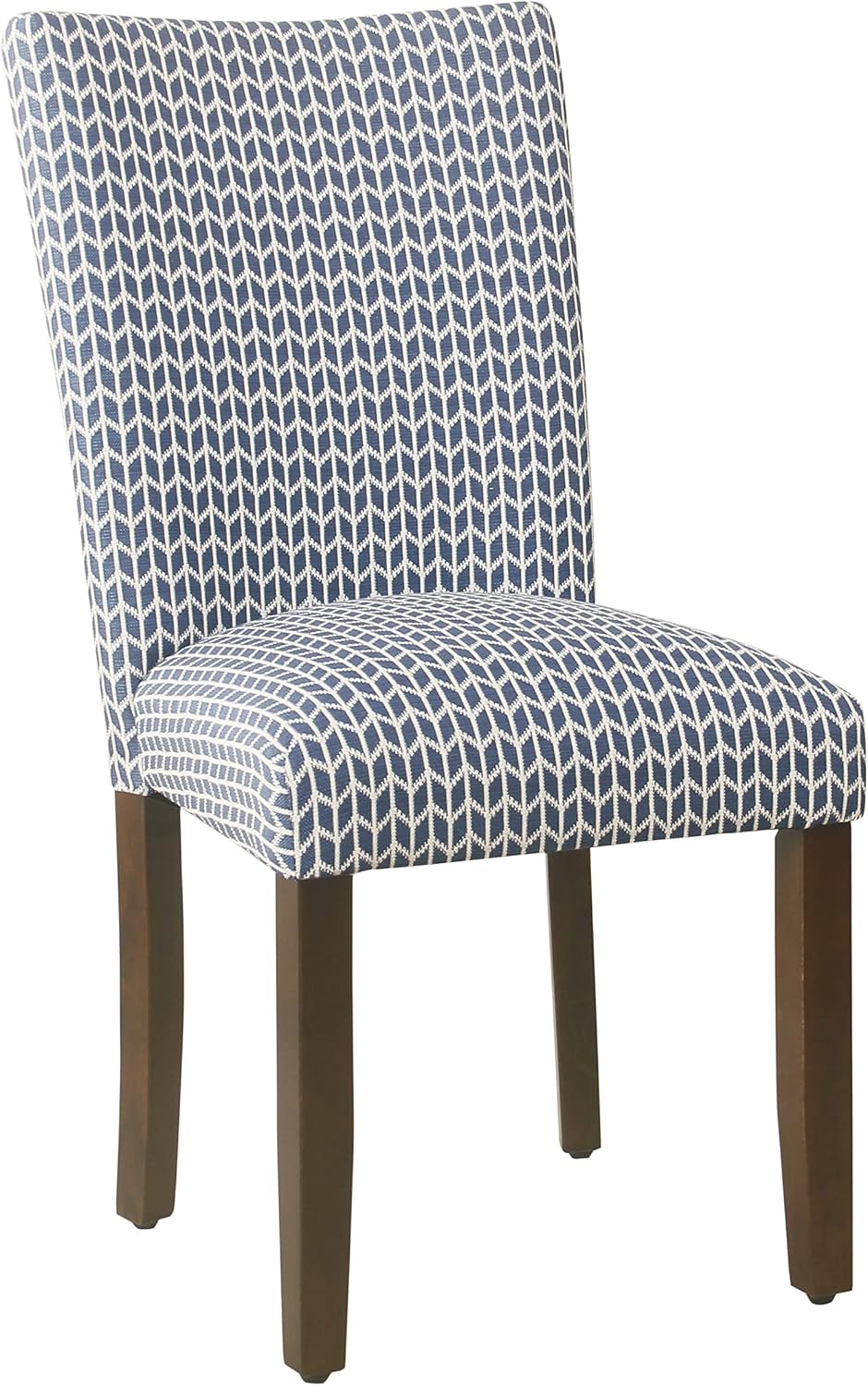 Homepop Home Decor | Classic Upholstered Parsons Dining Chairs | Set of 2 Accent Dining Chairs with Nailhead Trim, Natural Linen