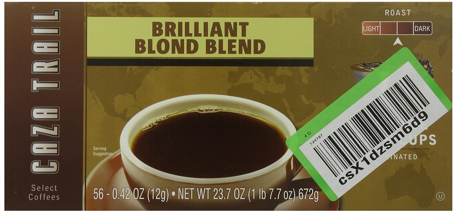 Caza Trail Coffee, Kona Blend, 100 Single Serve Cups
