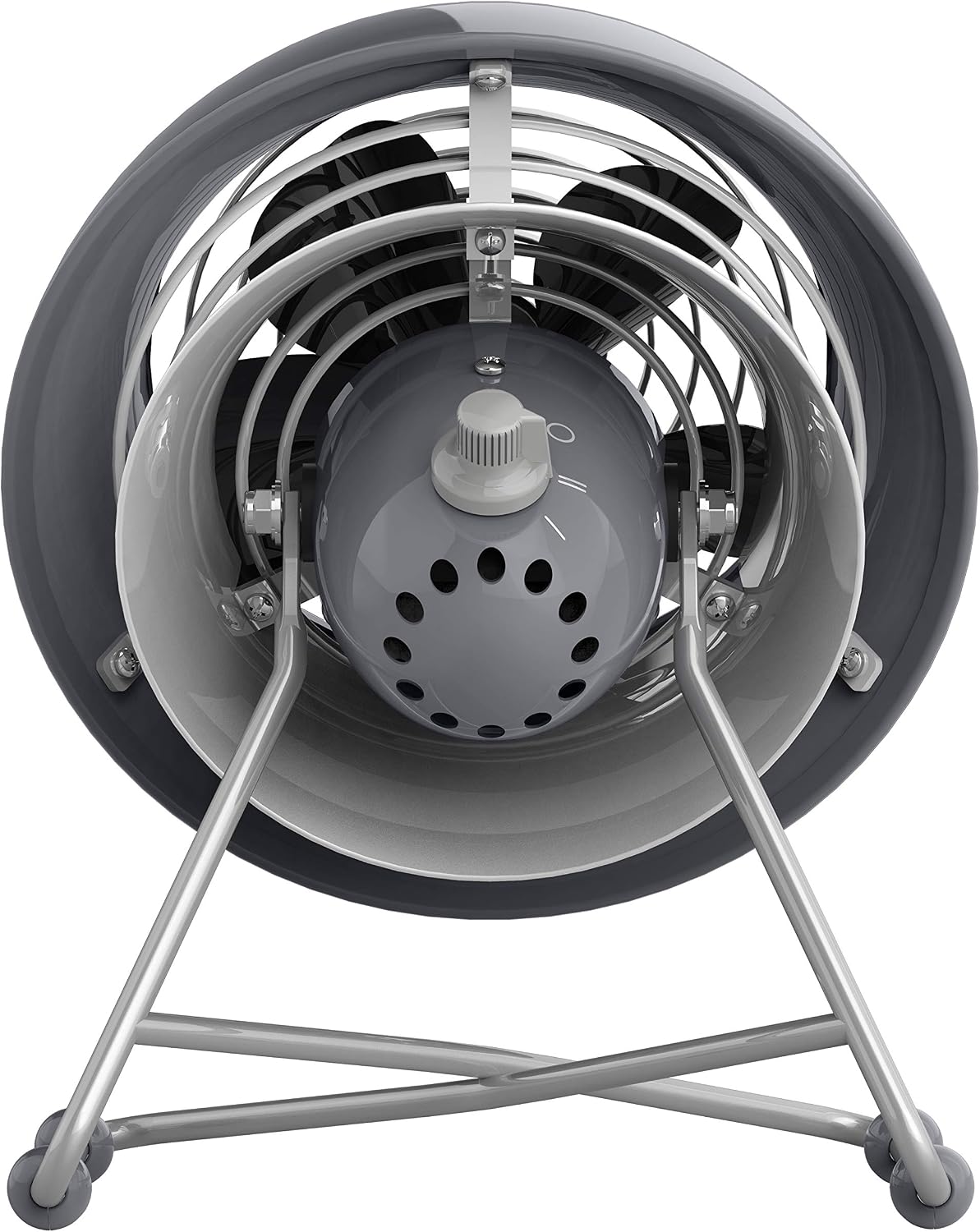 Vornado VFAN™ Mini Modern Personal Desk Fan with 2-Speed Control, Adjustable Tilt, Quiet Metal Air Circulator for Office, Bedroom, Dorm