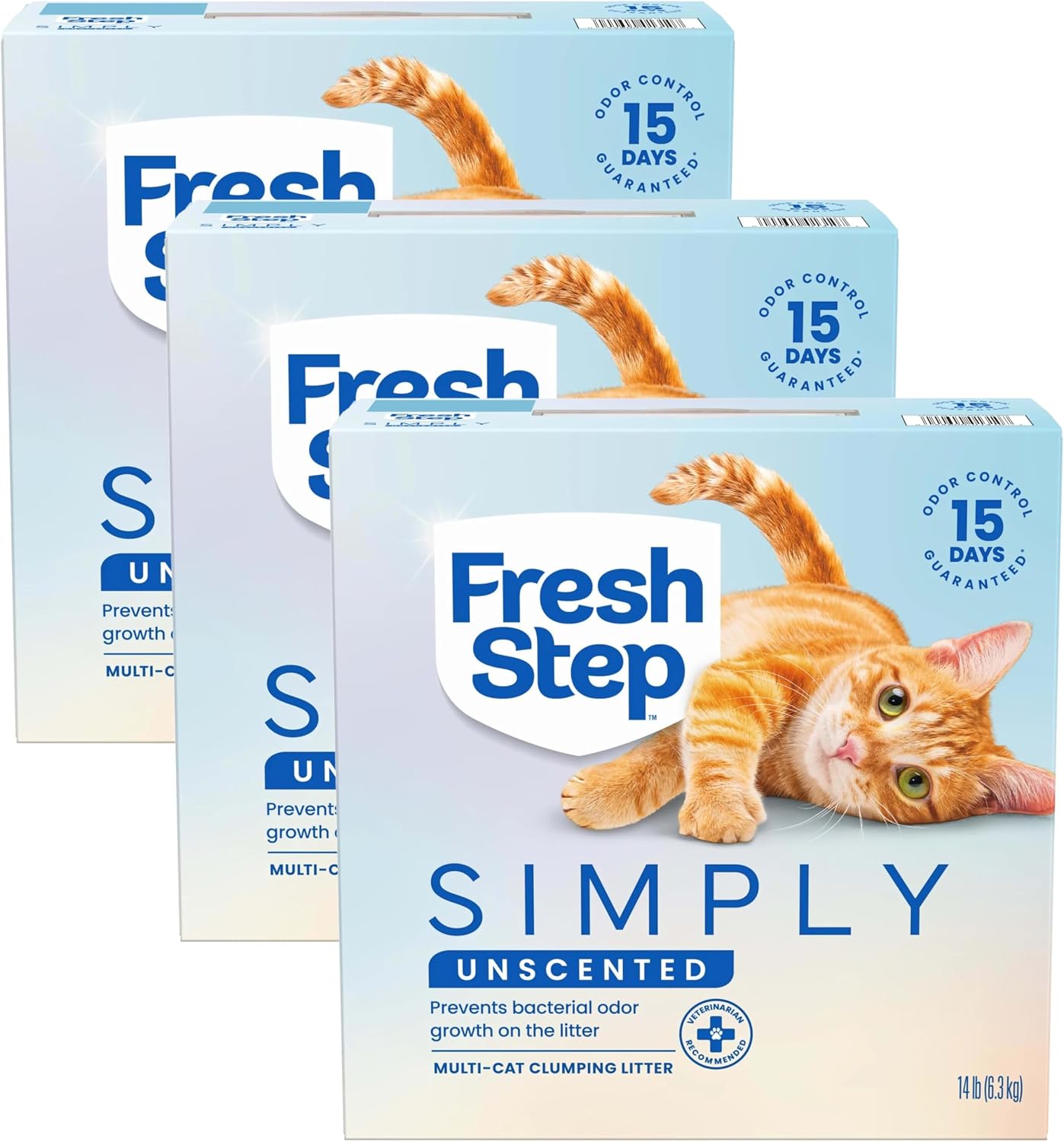 Fresh Step Extreme Clump Multi Cat Clumping Cat Litter, 14 lb. | Forms Tight Clumps, Easy To Scoop, Scented, Ammonia Block Technology, Low Dust, Compatible with Most Auto Litter Boxes