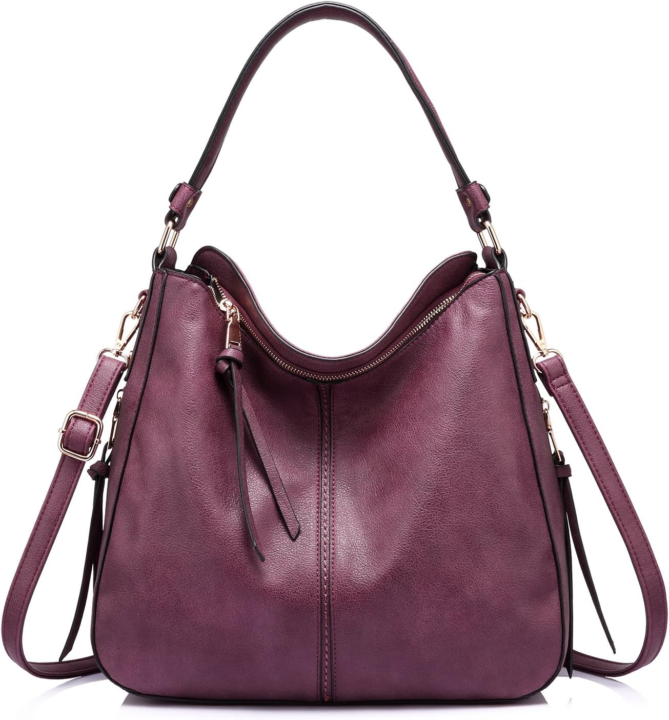 Hobo Crossbody Bag for Women, Designer Shoulder Purse Handbags