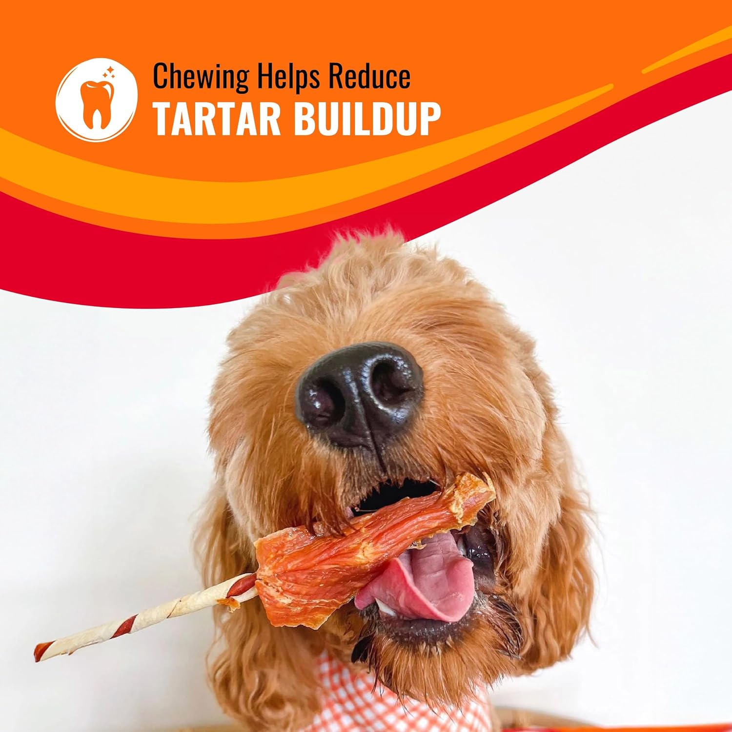 Good 'n' Fun Kabobs Long-Lasting Dog Treat Made With Real Protein, 18 Count | Premium Chicken, Pork and Beef Hide Chew, Supports Dental Health and Mental Stimulation, For Adult Dogs