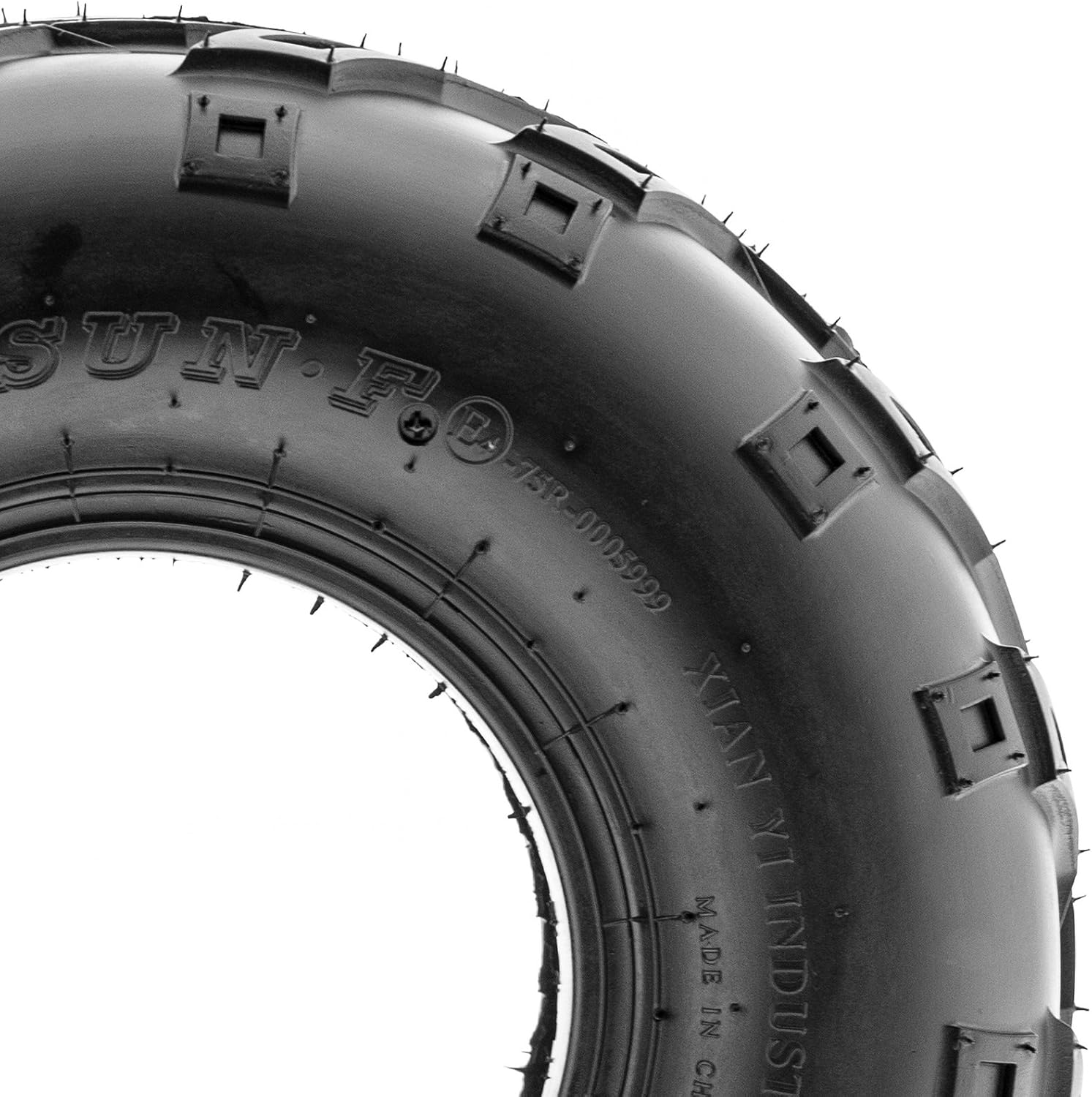 SunF A004 ATV UTV Off-Road Tire 22x10-10, 6 PR, Track & Trail, Tubeless