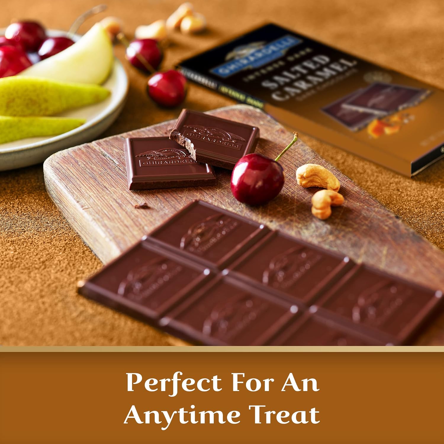 Ghirardelli, Intense Dark Chocolate Bar, 72% Cacao, Bar, 3.5 Ounce