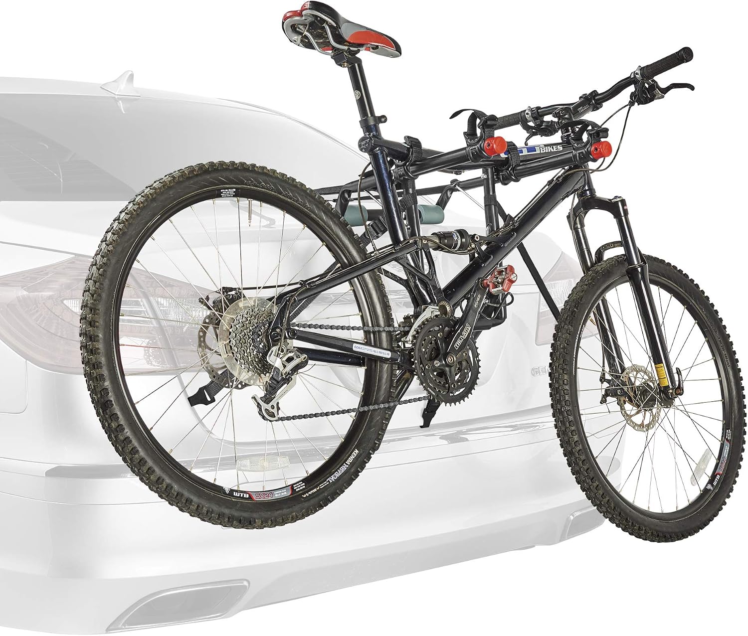 Allen Sports Deluxe 2-Bike Trunk Mount Rack, Model 102DN-R, Black