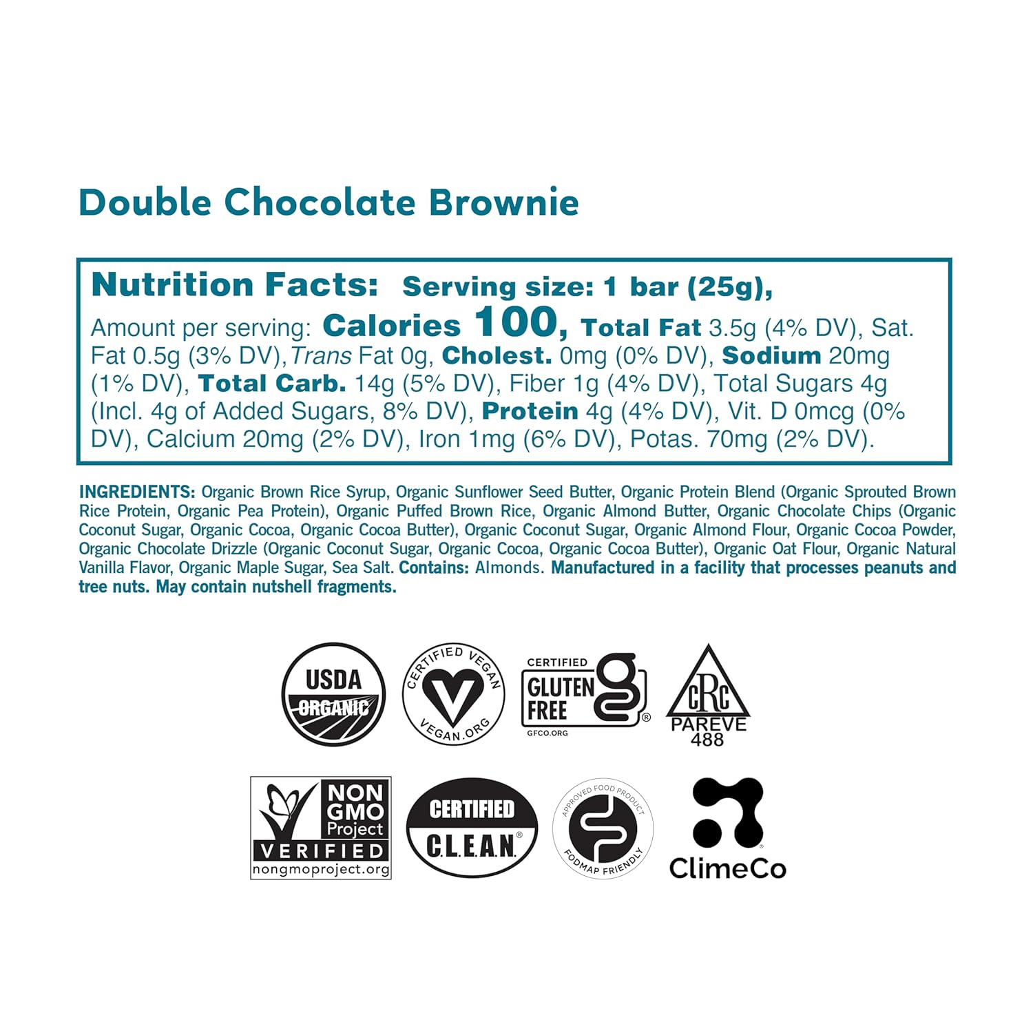 GoMacro Kids MacroBar Organic Vegan Snack Bars - Oatmeal Chocolate Chip Cookie (0.90 Ounce Bars, 7 Count)