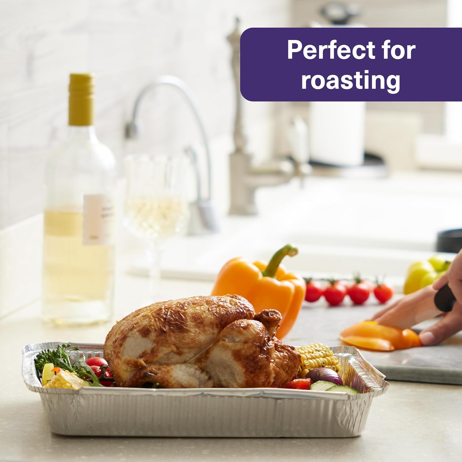 MATANA 40 Pack 9 Inch Round Aluminum Foil Pie Pans with Lids, Pie Tins Disposable for Cinnamon Rolls, Baking Tarts & Cakes, Pie Pan For Cooking
