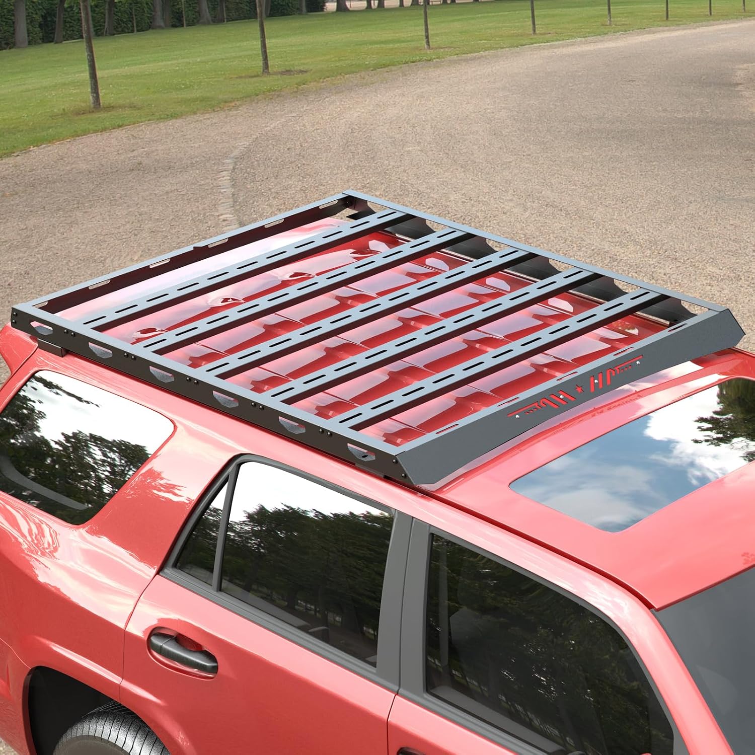 Full Size Roof Rack Cargo Basket Compatible with 2010-2024 Toyota 4Runner 5th Gen