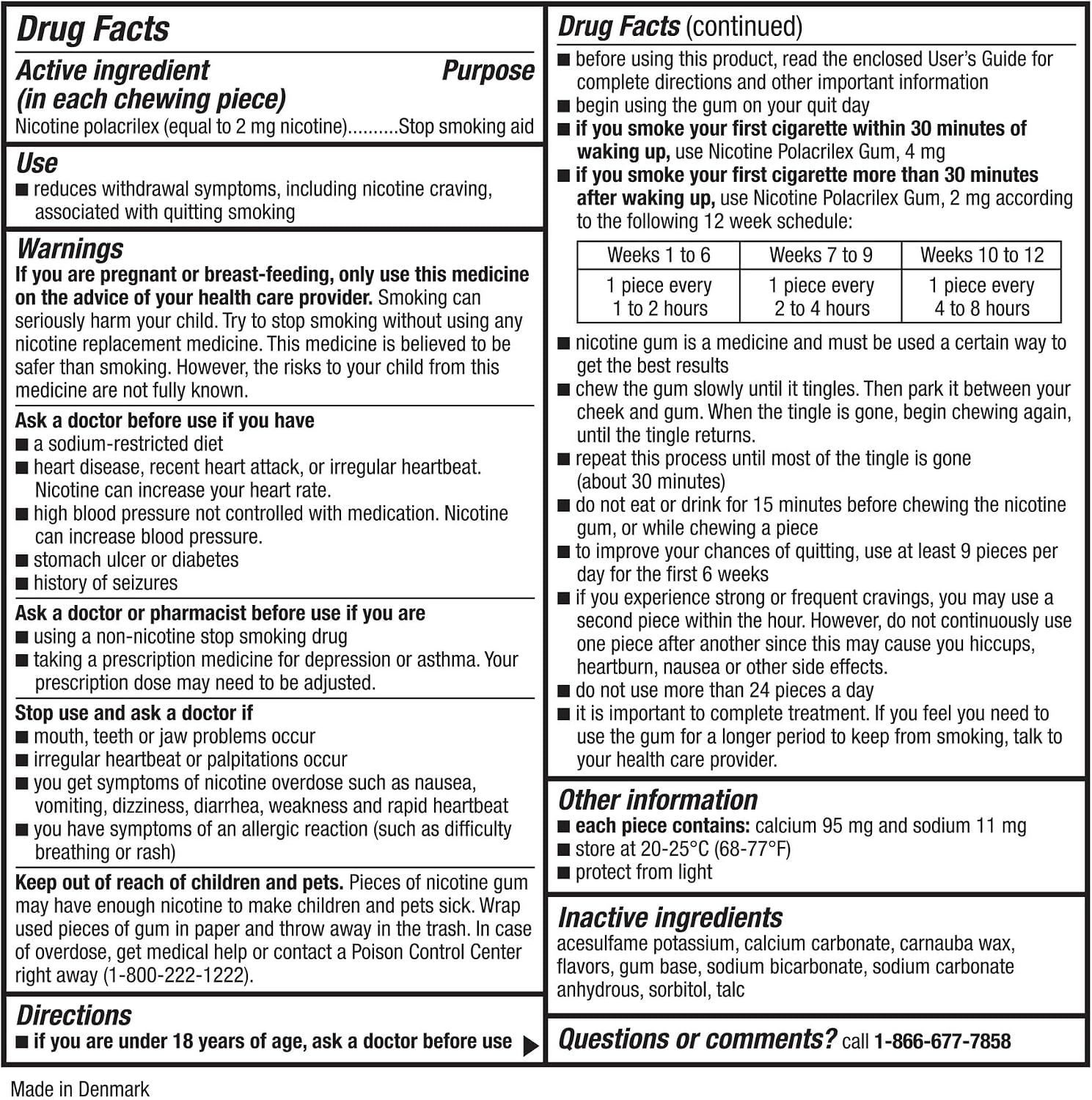 GoodSense Nicotine Polacrilex Lozenges 2 mg, Cherry Flavor, 108 Count